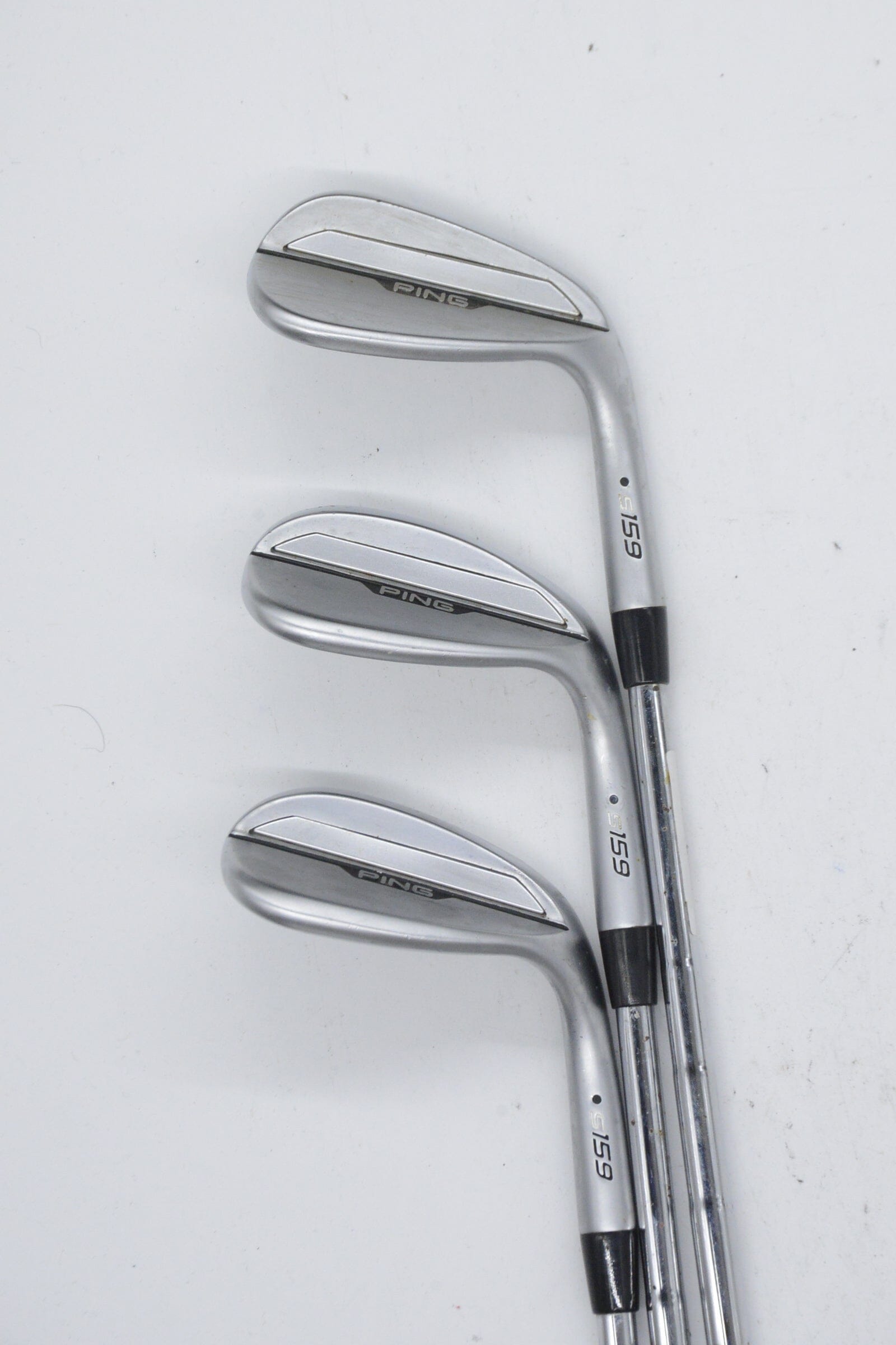 Ping S159 Chrome Grey 52, 56, 60 Degree Wedge Set Wedge Flex Golf Clubs GolfRoots