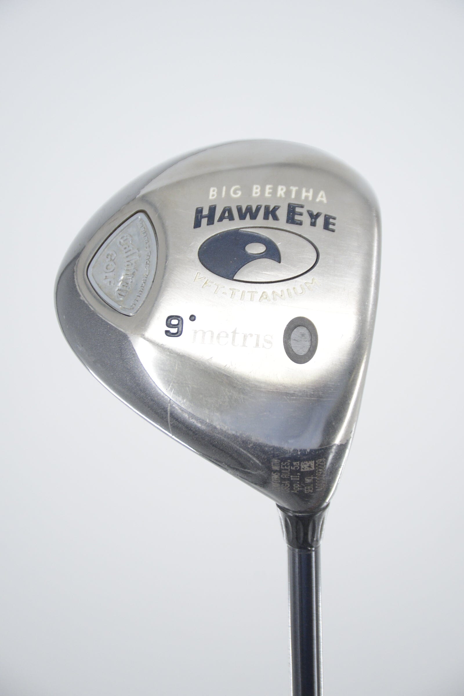 Callaway Hawk Eye VFT Titanium 9 Degree Driver R Flex 44.75" Golf Clubs GolfRoots