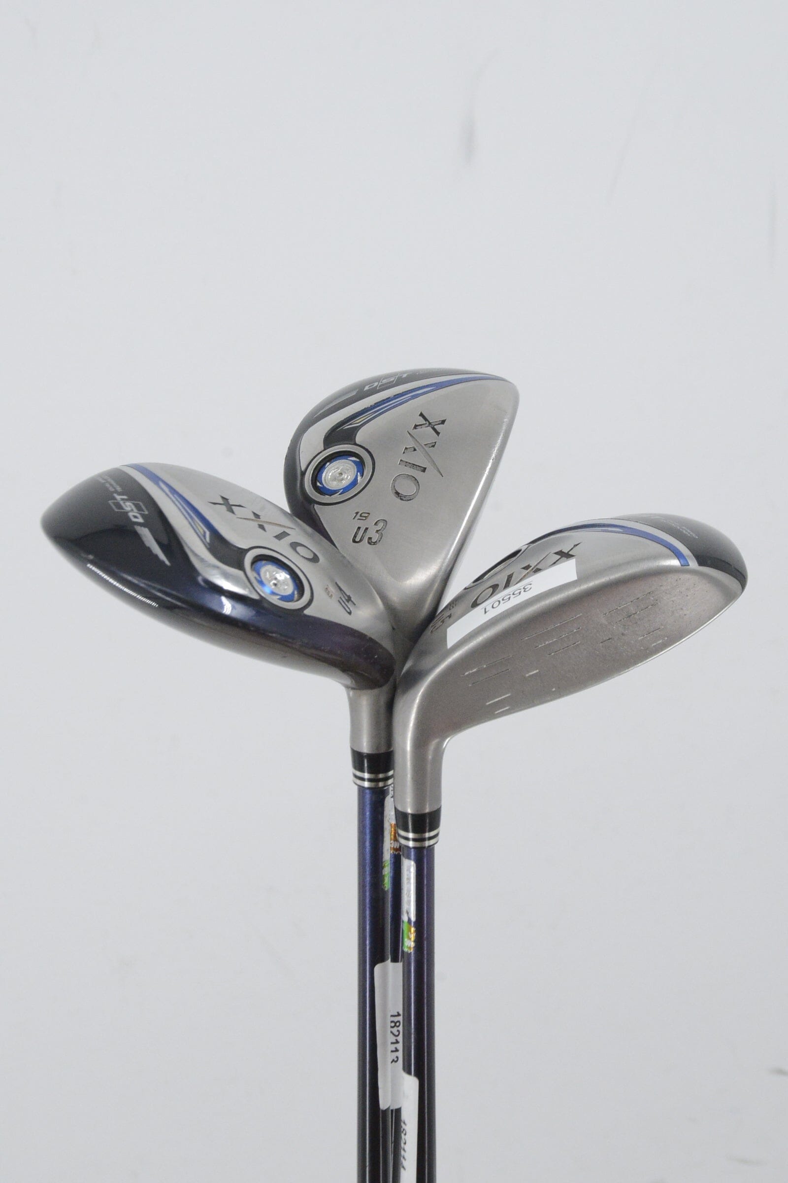XXIO 9 3H, 4H, 5H Hybrid Set S Flex Golf Clubs GolfRoots