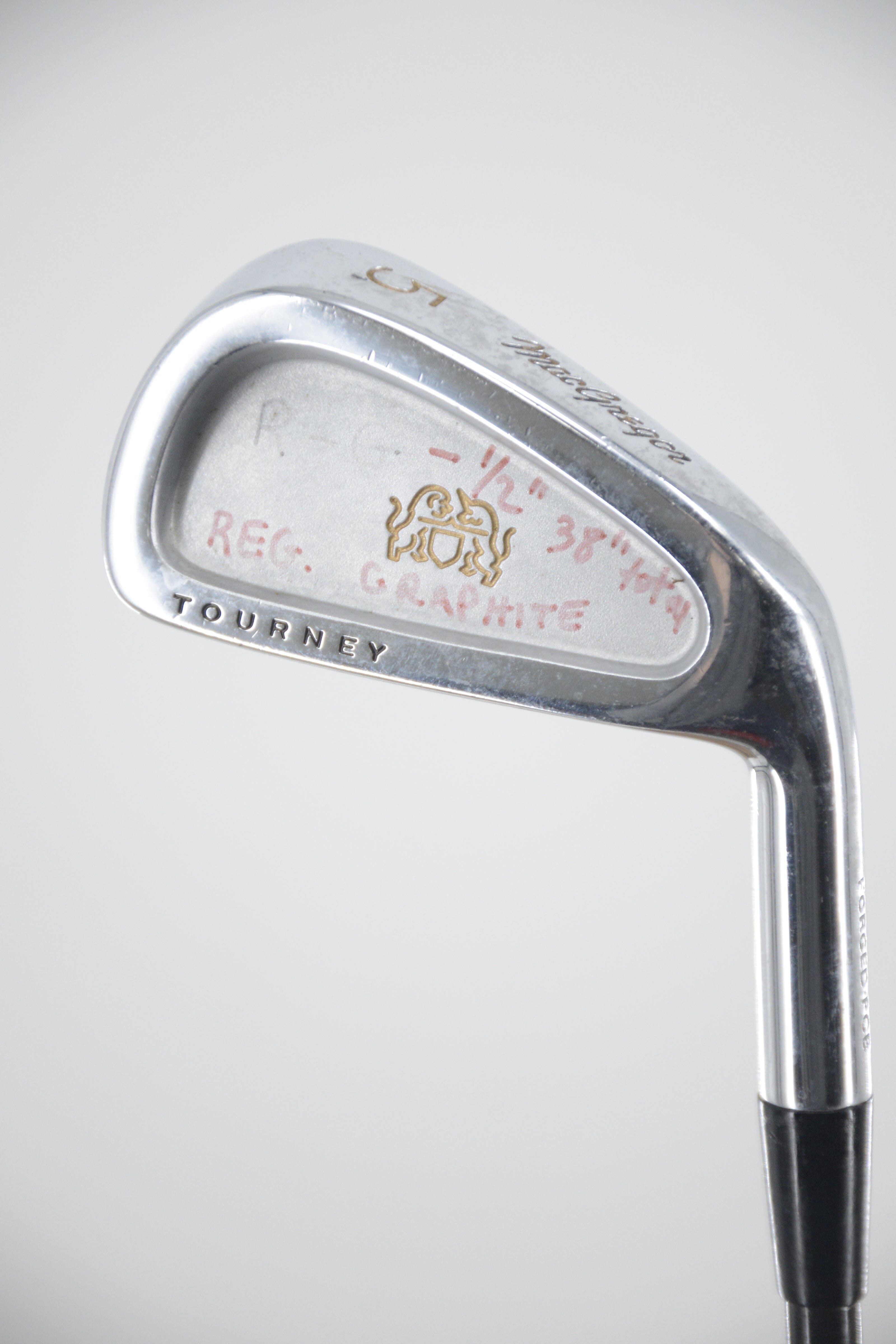 MacGregor Tourney PCB 5 Iron S Flex 37.75" Golf Clubs GolfRoots
