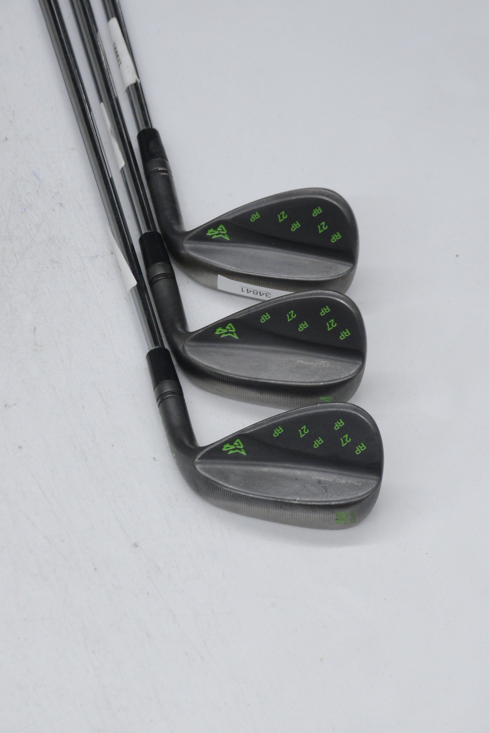 TaylorMade Milled Grind 4 Black 50, 54, 58 Degree Wedge Set R Flex