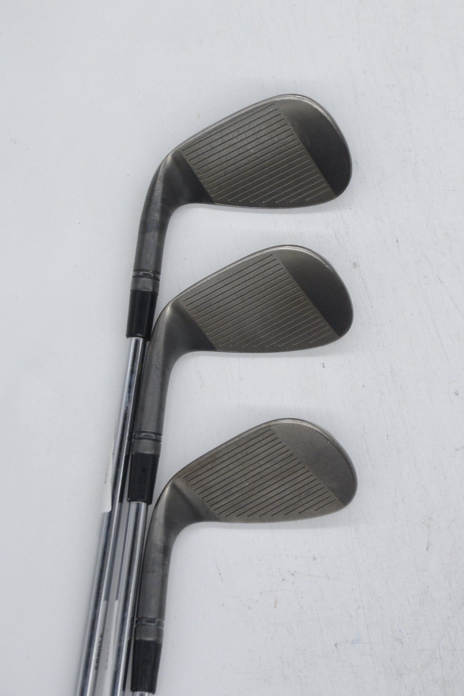 TaylorMade Milled Grind 4 Black 50, 54, 58 Degree Wedge Set R Flex Golf Clubs GolfRoots