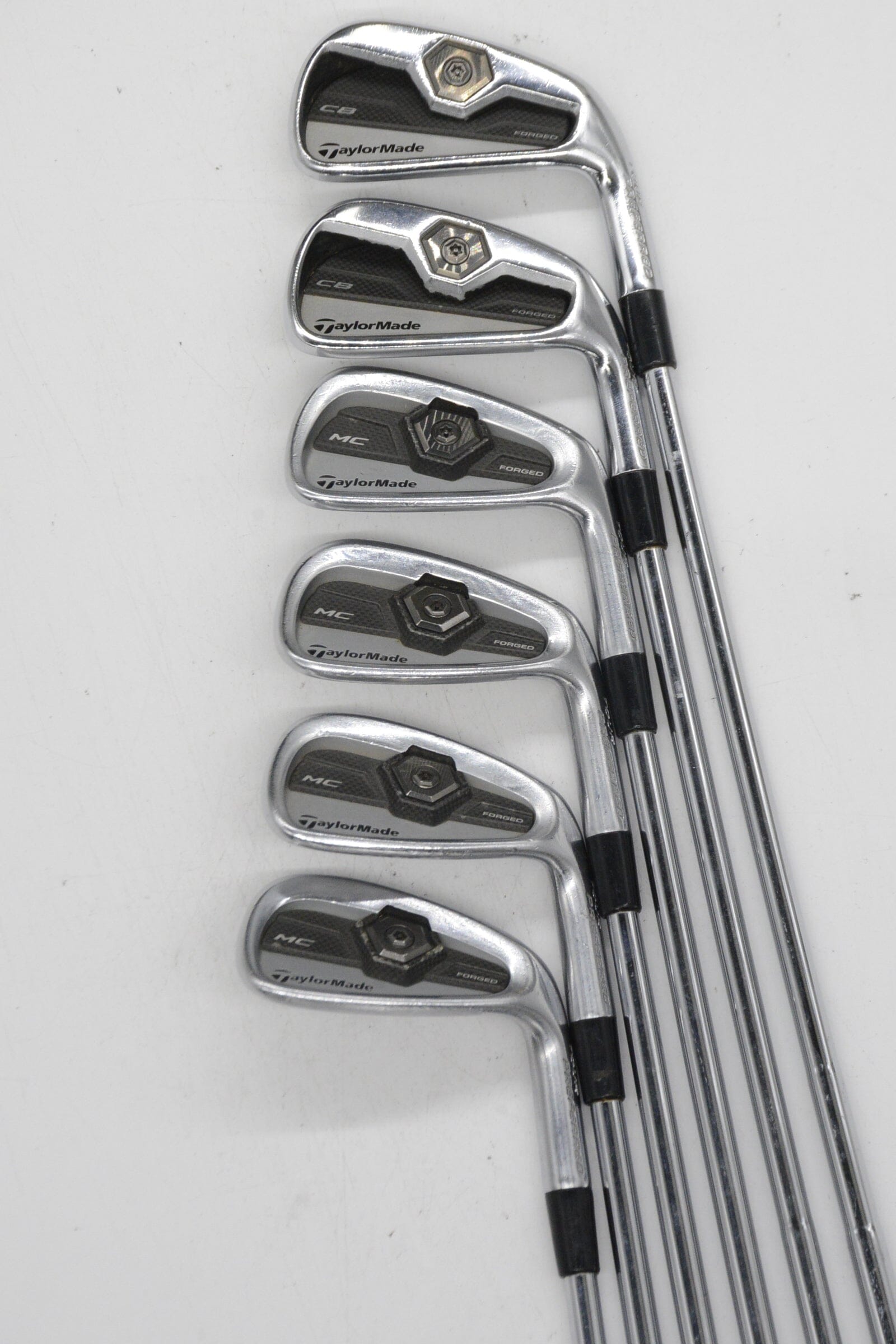 TaylorMade Tour Preferred CB/MC Combo 5-PW Iron Set S Flex -0.25" Golf Clubs GolfRoots