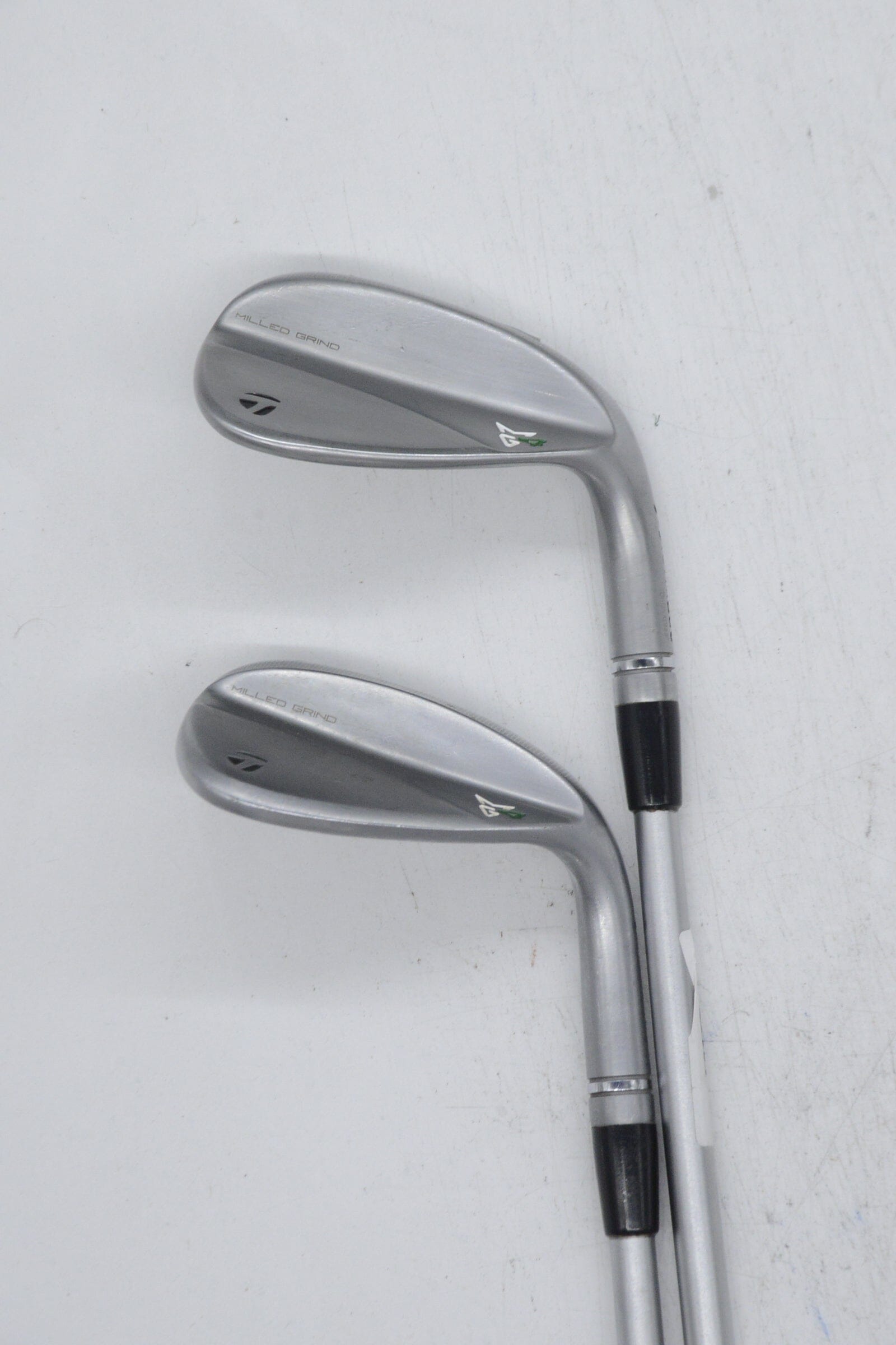 TaylorMade Milled Grind 4 Satin Chrome 50 & 58 Degree Wedge Set S Flex Golf Clubs GolfRoots