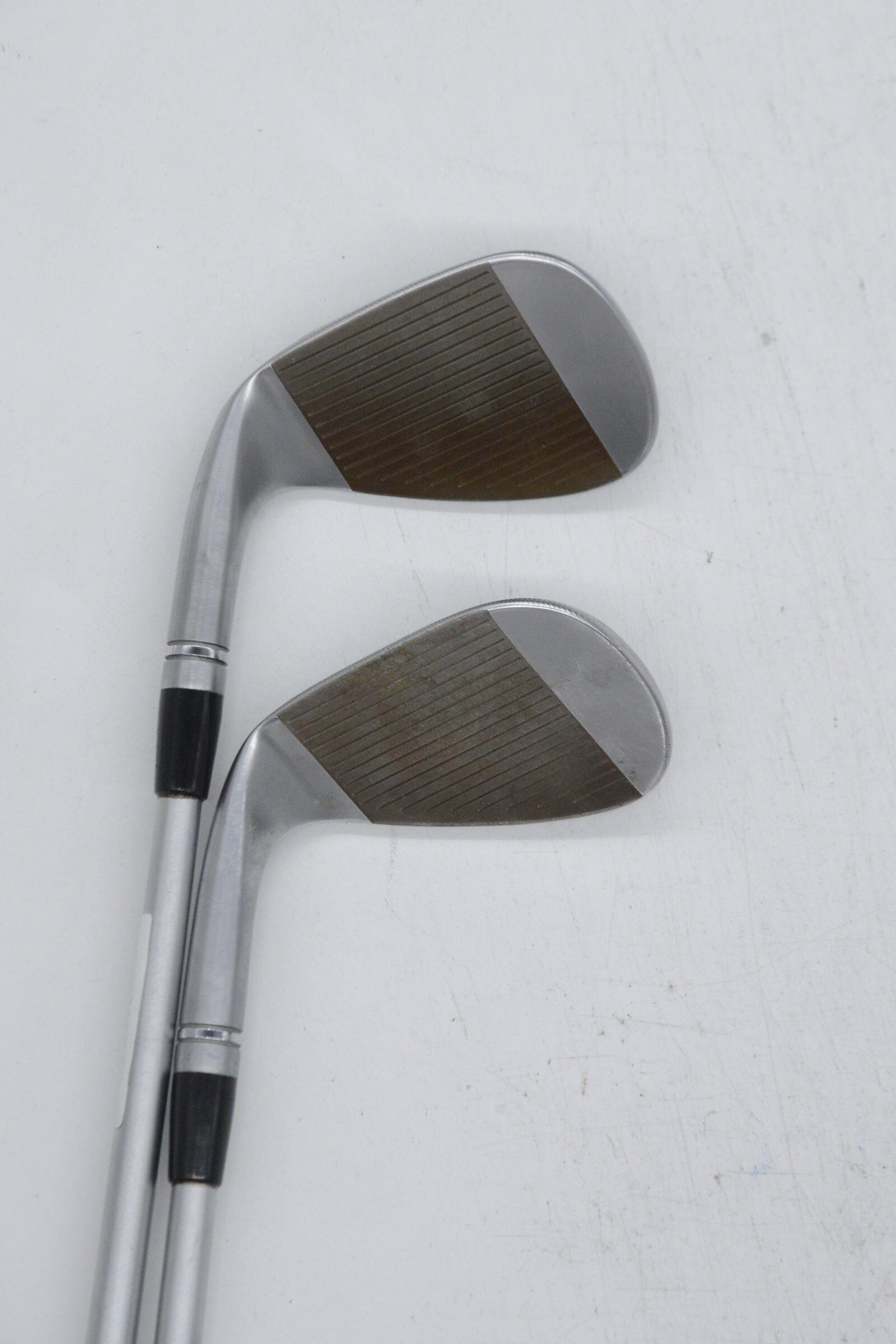 TaylorMade Milled Grind 4 Satin Chrome 50 & 58 Degree Wedge Set S Flex Golf Clubs GolfRoots