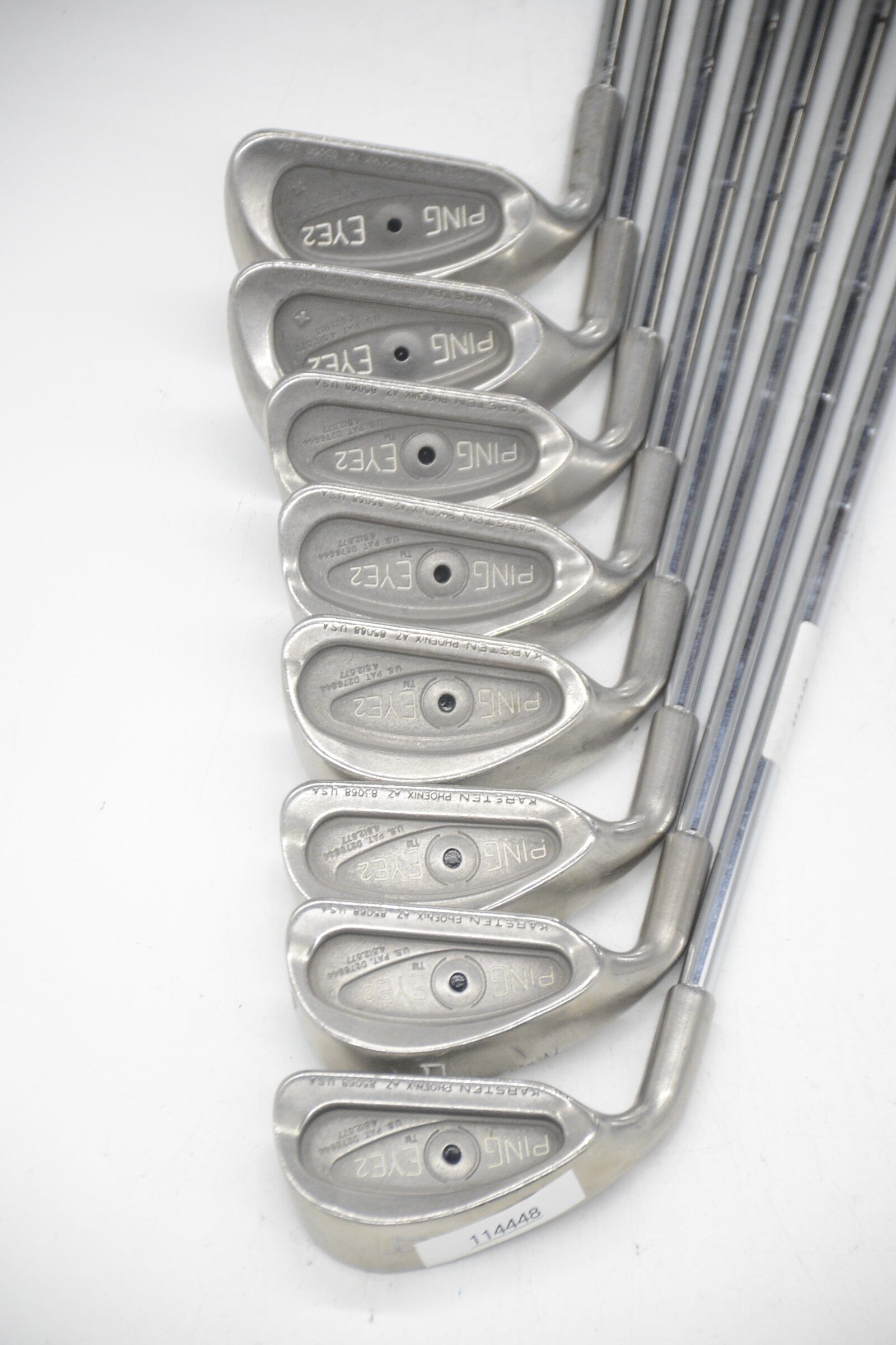 Lefty Ping Eye 2 4-6, 8-PW, SW-LW Iron Set S Flex +0.25" Golf Clubs GolfRoots