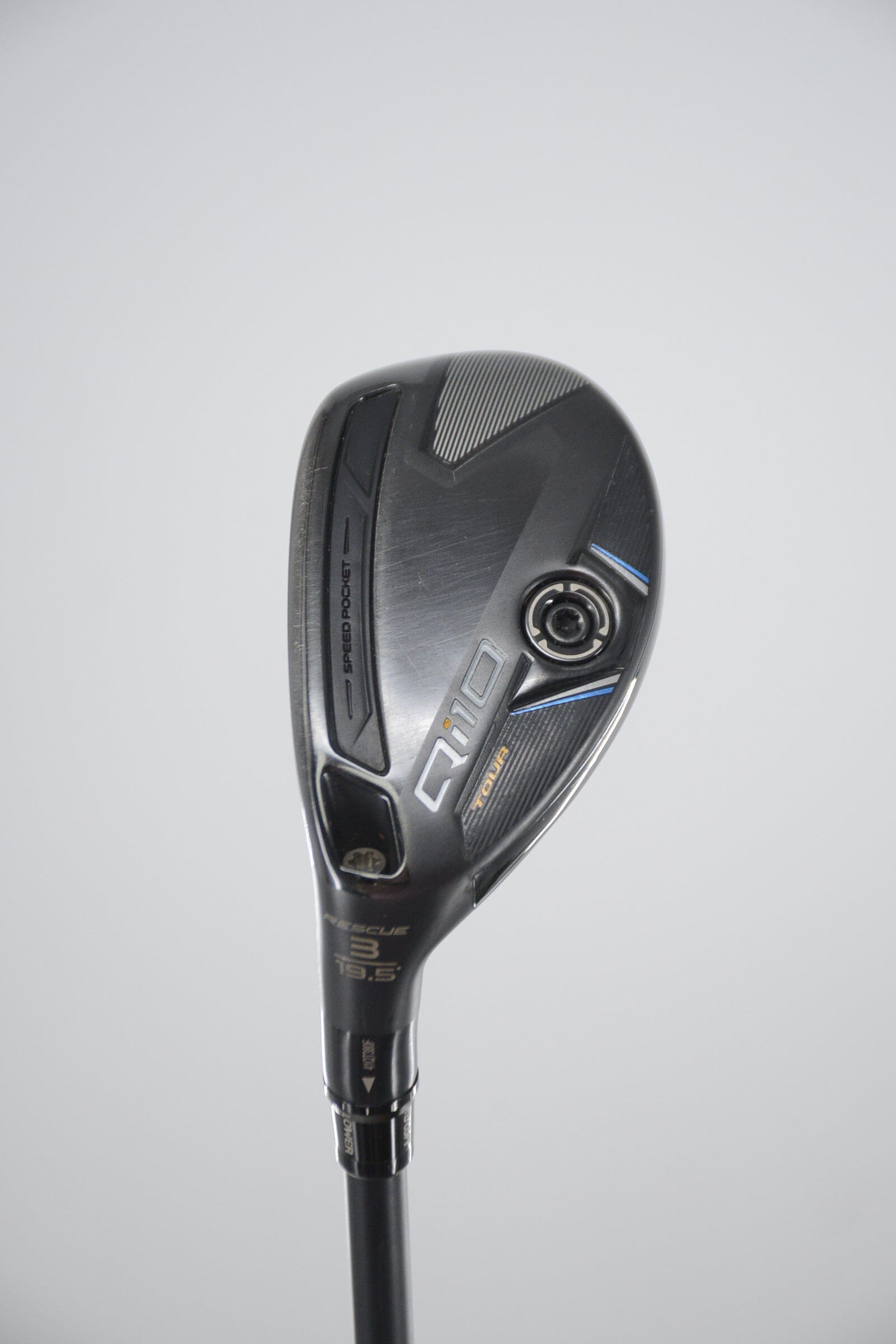 Lefty TaylorMade Qi10 Tour Rescue 3 Hybrid S Flex 40" Golf Clubs GolfRoots