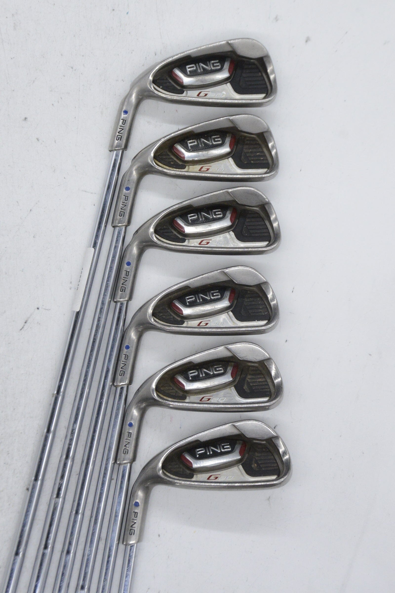 Lefty Ping G20 4-9 Iron Set S Flex +0.5" Golf Clubs GolfRoots