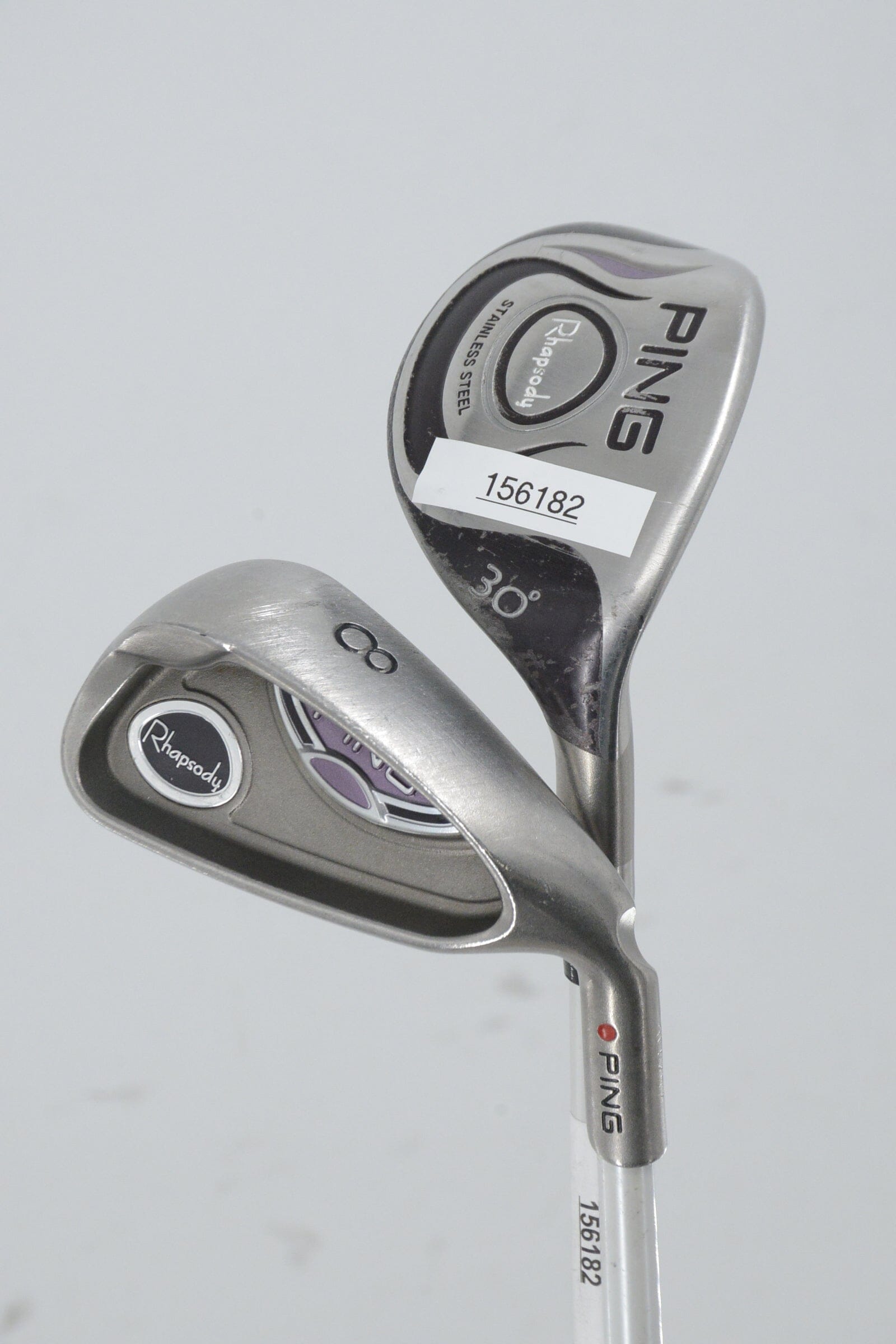 Women's Ping Rhapsody 6H, 7-8, PW, SW Iron Set W Flex Std Length Golf Clubs GolfRoots