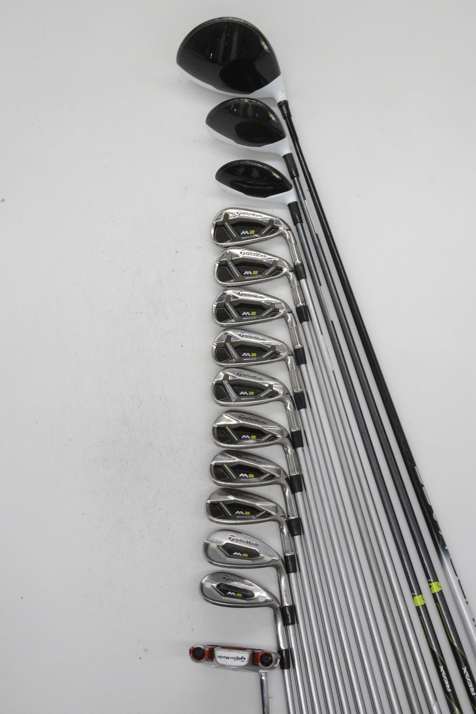 TaylorMade M2 2017 Mixed Full Set S Flex -1" Golf Clubs GolfRoots