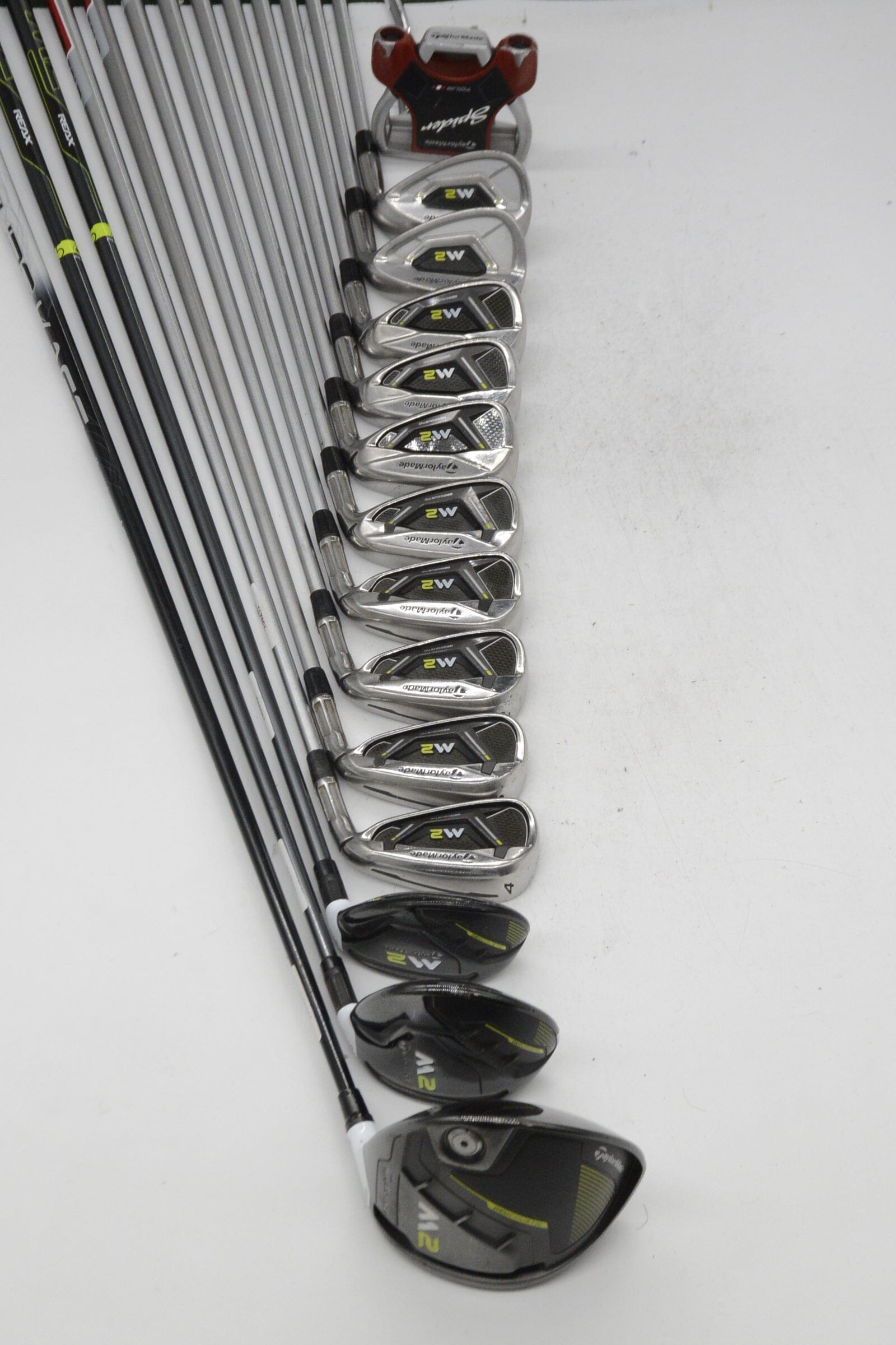 TaylorMade M2 2017 Mixed Full Set S Flex -1" Golf Clubs GolfRoots