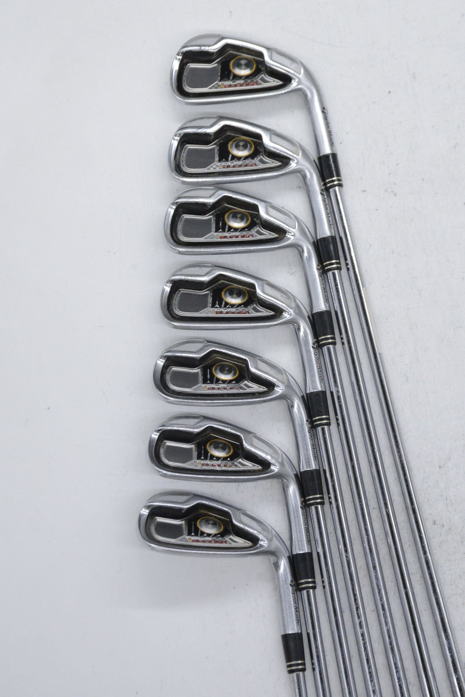 TaylorMade Tour Burner 4-PW Iron Set S Flex +0.25" Golf Clubs GolfRoots