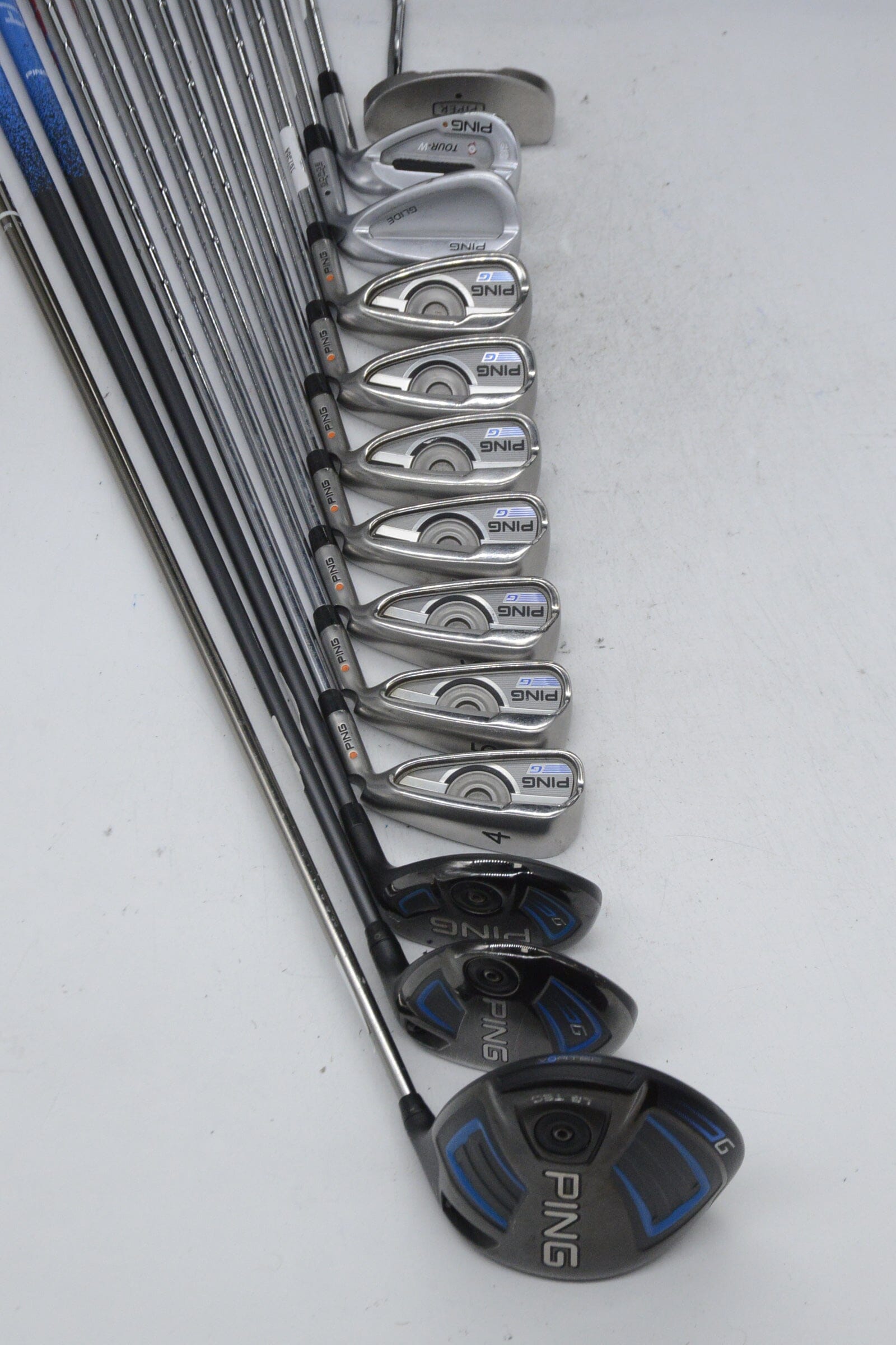 Ping G Mixed Full Set S Flex Std Length Golf Clubs GolfRoots