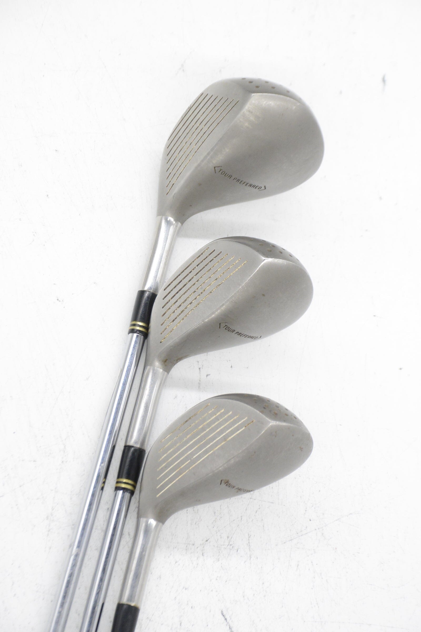 TaylorMade Tour Preferred Burner 3W, 4W, 5W Wood Set R Flex Golf Clubs GolfRoots