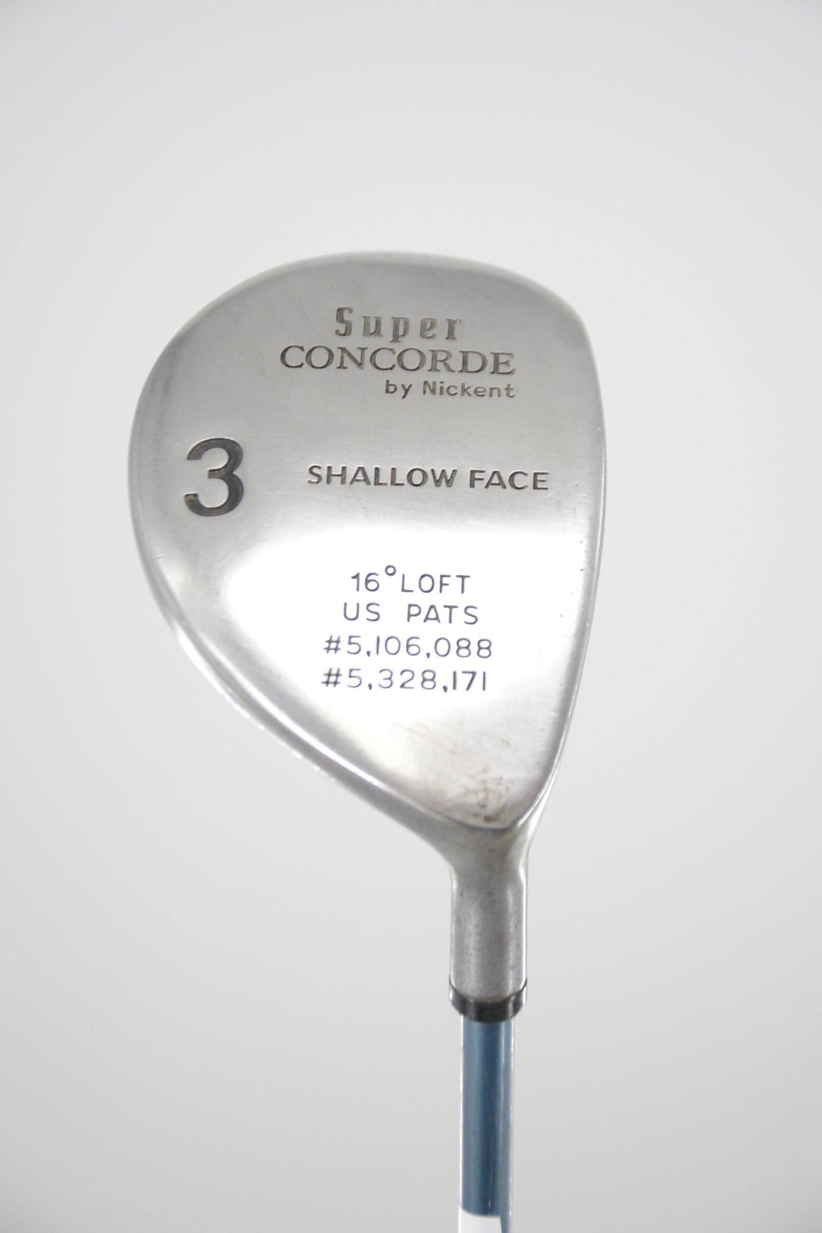 Super Concorde Shallow Face 3 Wood R Flex 43.25" Golf Clubs GolfRoots