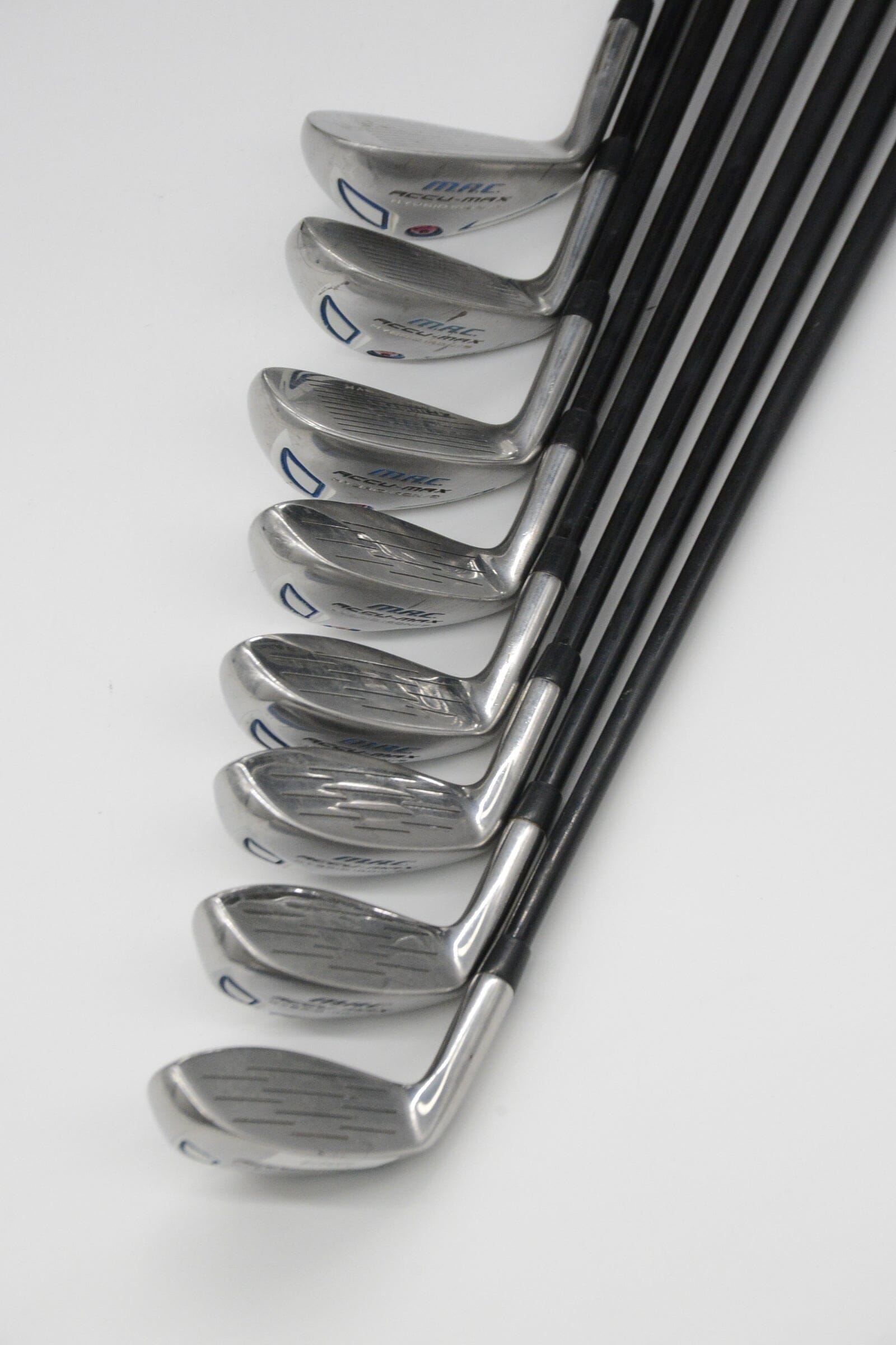MAC ACCU Max 3-PW Iron Set R Flex -0.5" Golf Clubs GolfRoots