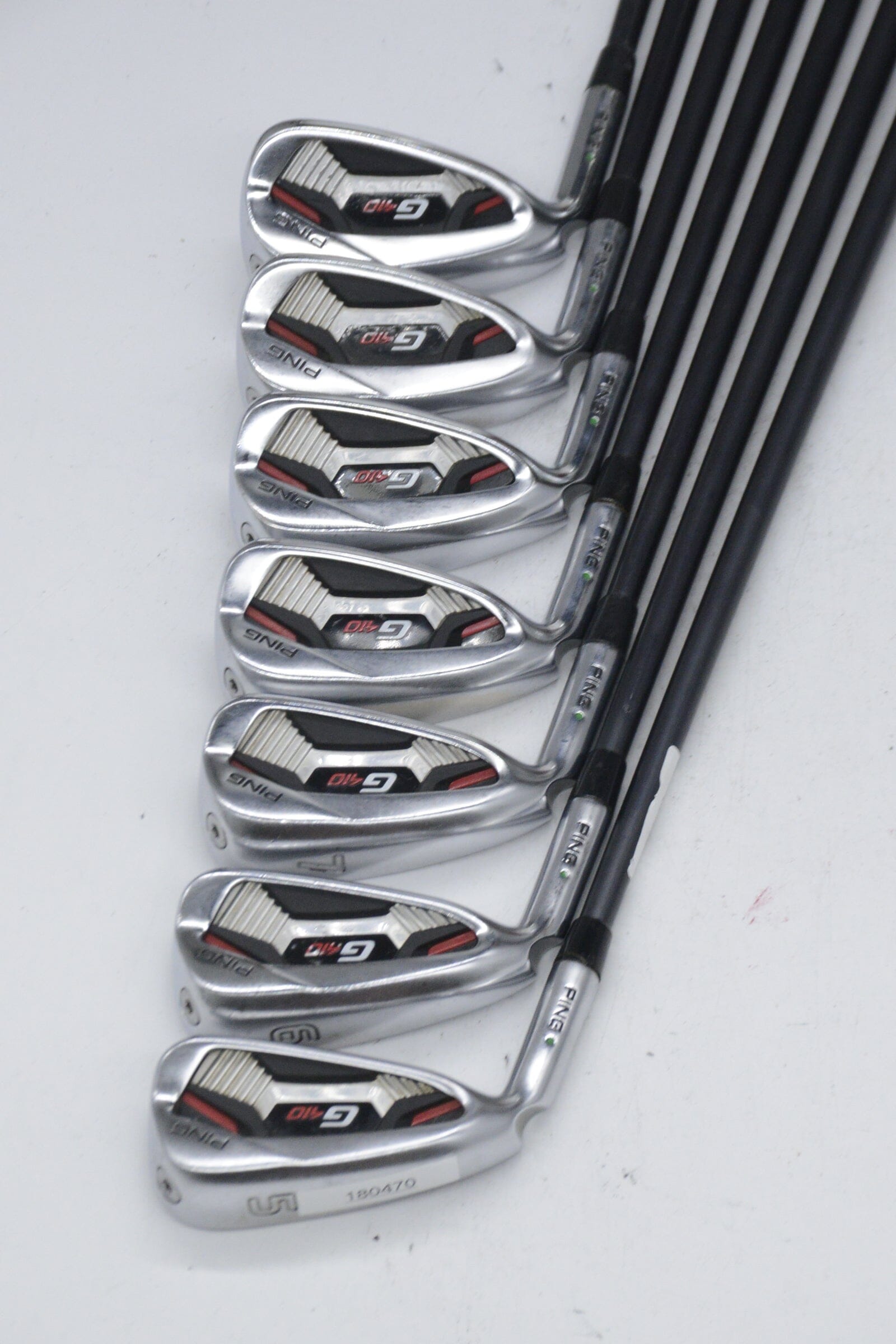 Lefty Ping G410 5-UW Iron Set R Flex Std Length Golf Clubs GolfRoots