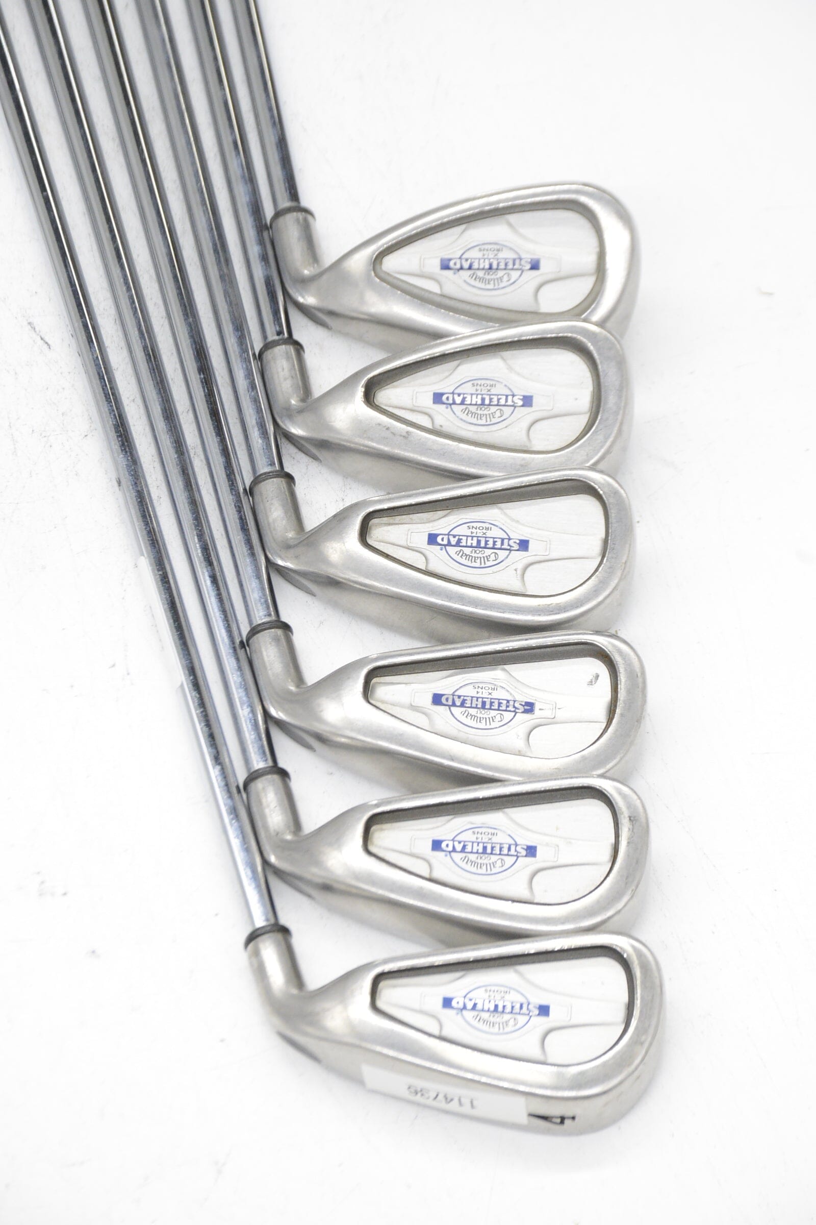 Callaway Steelhead X-14 4-8, PW Iron Set S Flex Std Length Golf Clubs GolfRoots