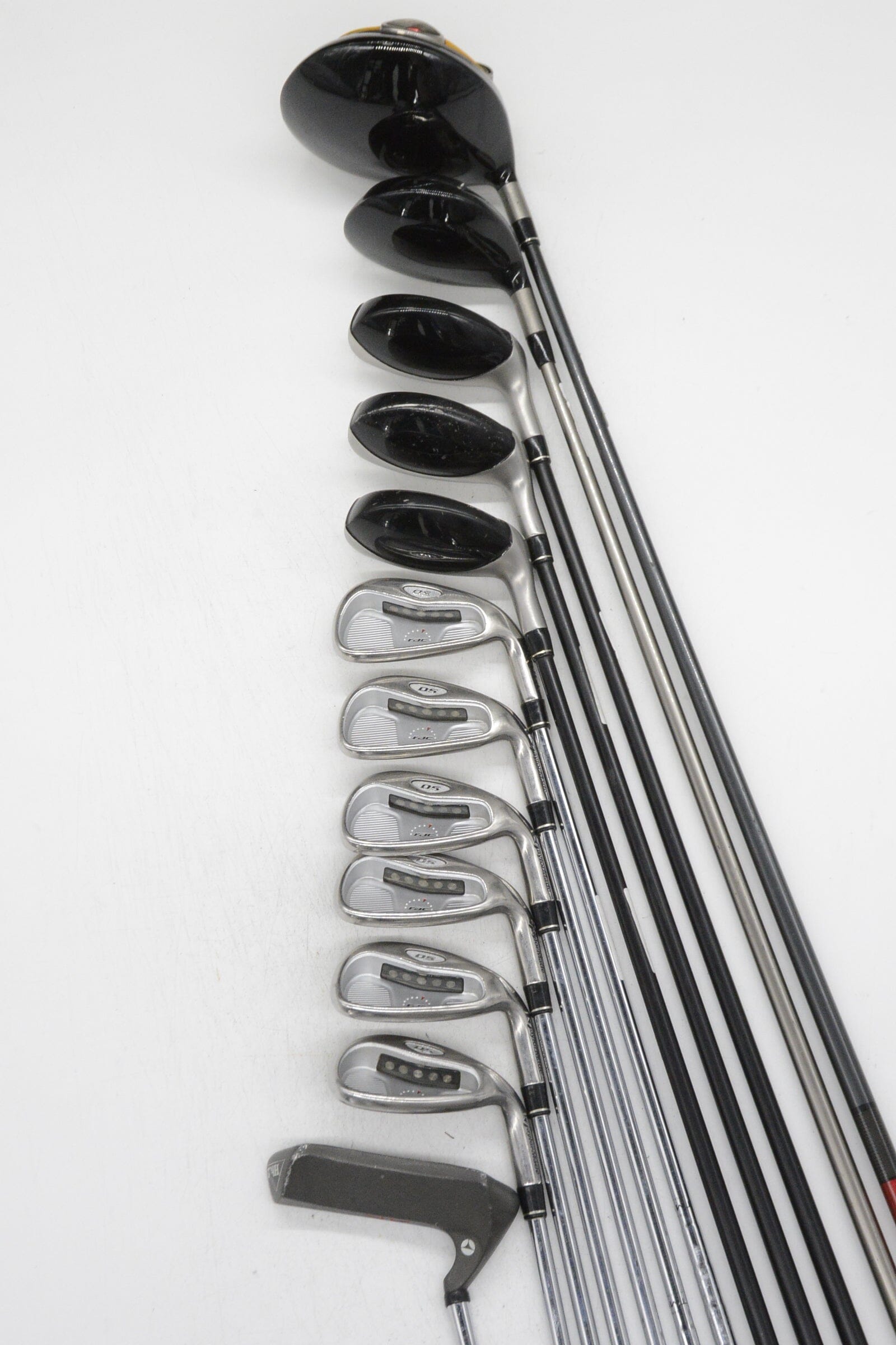 TaylorMade Rac OS Mixed Full Set R Flex -0.5" Golf Clubs GolfRoots