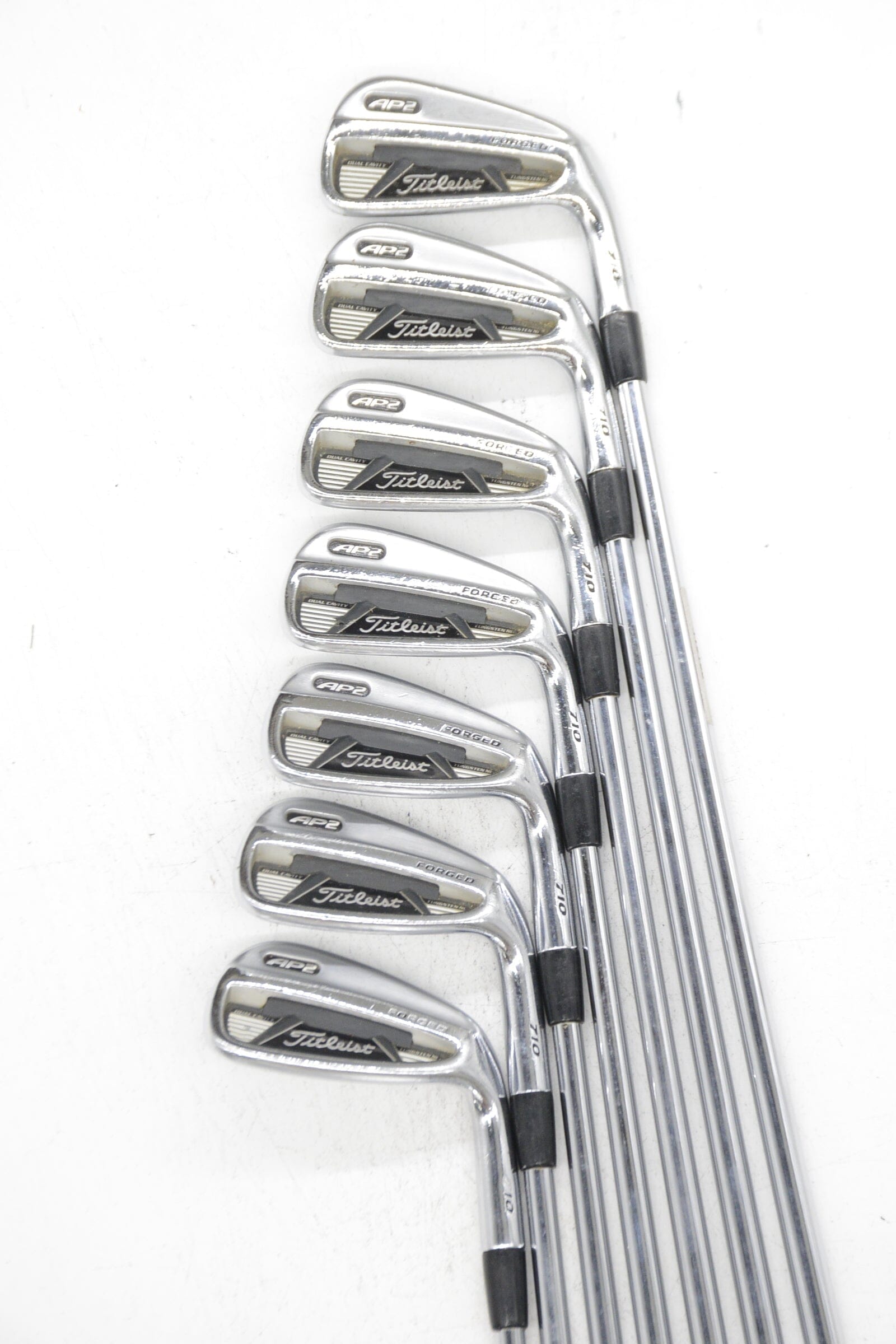 Titleist 710 AP2 Forged 4-PW Iron Set X Flex +0.75" Golf Clubs GolfRoots