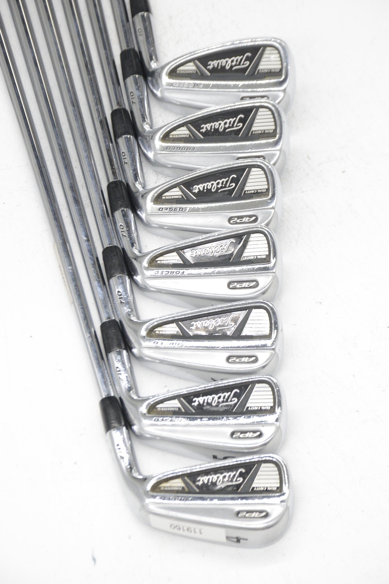 Titleist 710 AP2 Forged 4-PW Iron Set X Flex +0.75" Golf Clubs GolfRoots