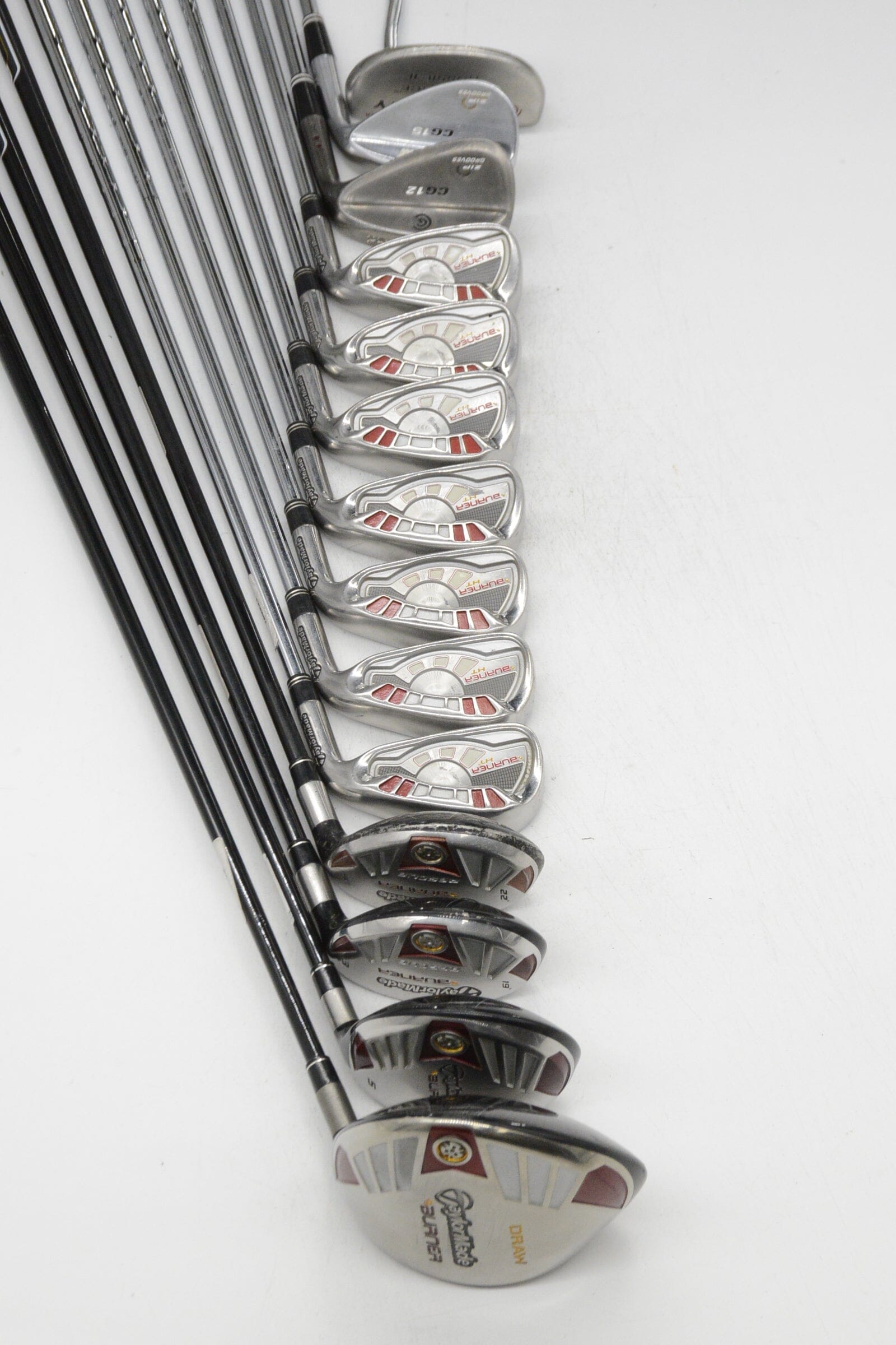 TaylorMade Burner HT Mixed Full Set R Flex +0.75" Golf Clubs GolfRoots