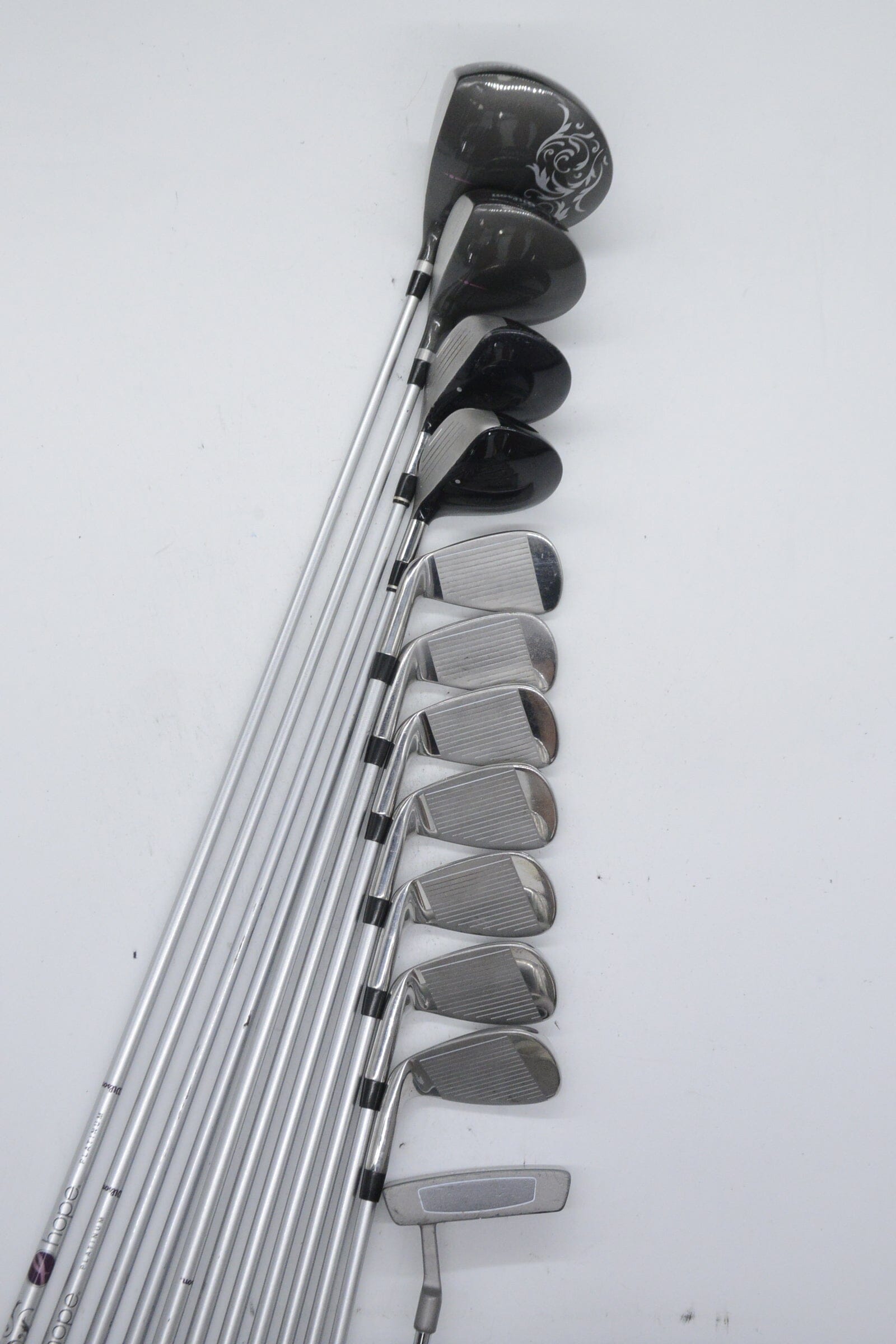 Women's Wilson Hope Platinum Mixed Full Set W Flex Std Length Golf Clubs GolfRoots