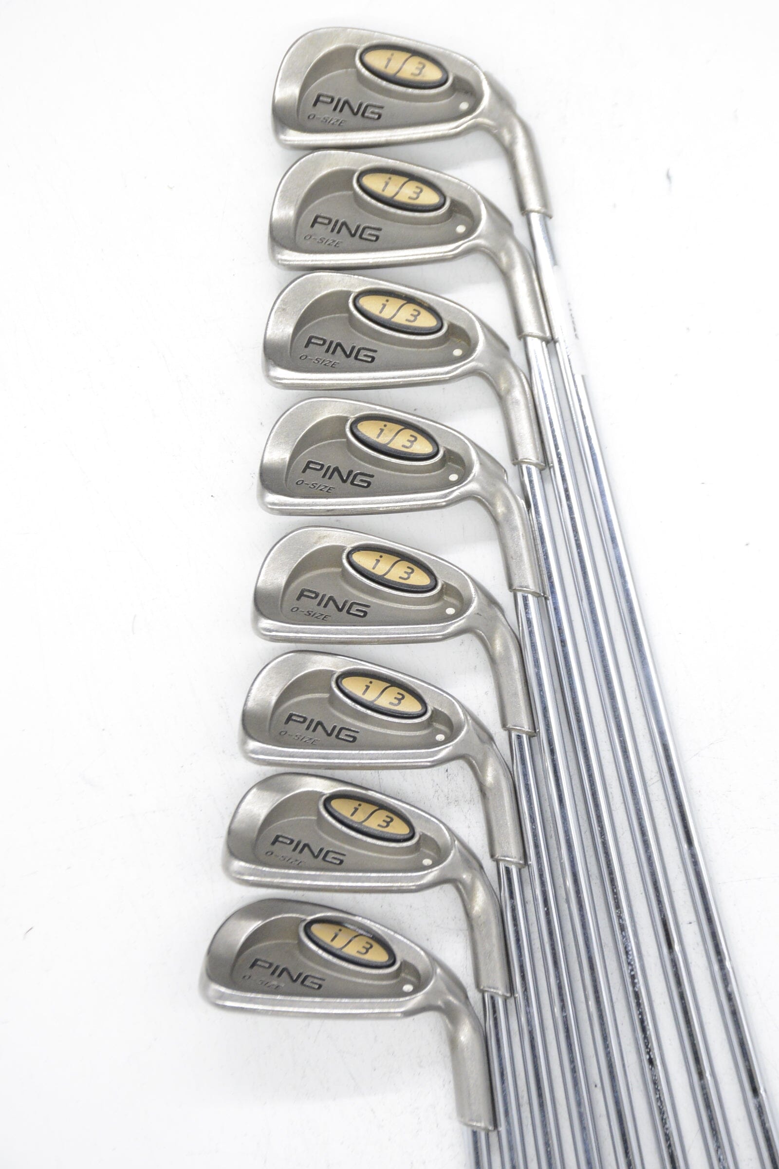 Ping I3 O-Size 3-PW Iron Set S Flex Std Length Golf Clubs GolfRoots