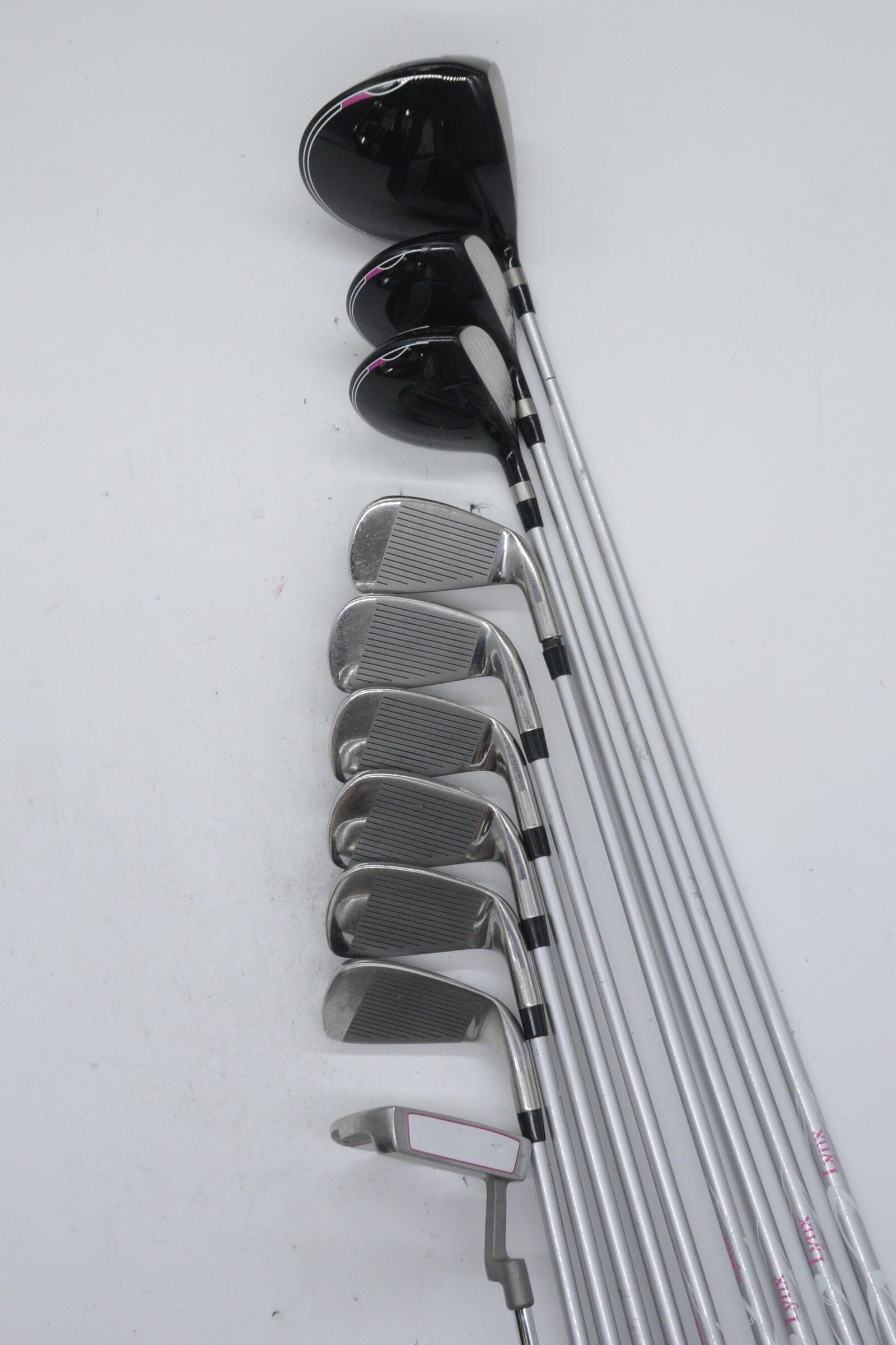 Women's Lefty Lynx Regalia Mixed Full Set W Flex Std Length Golf Clubs GolfRoots