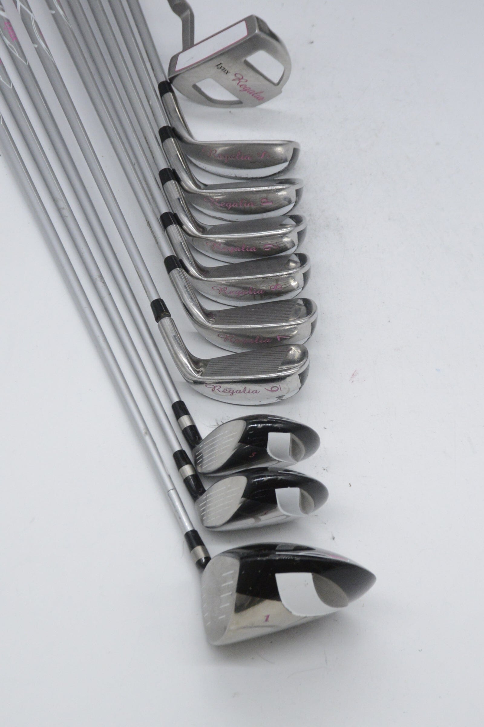 Women's Lefty Lynx Regalia Mixed Full Set W Flex Std Length Golf Clubs GolfRoots
