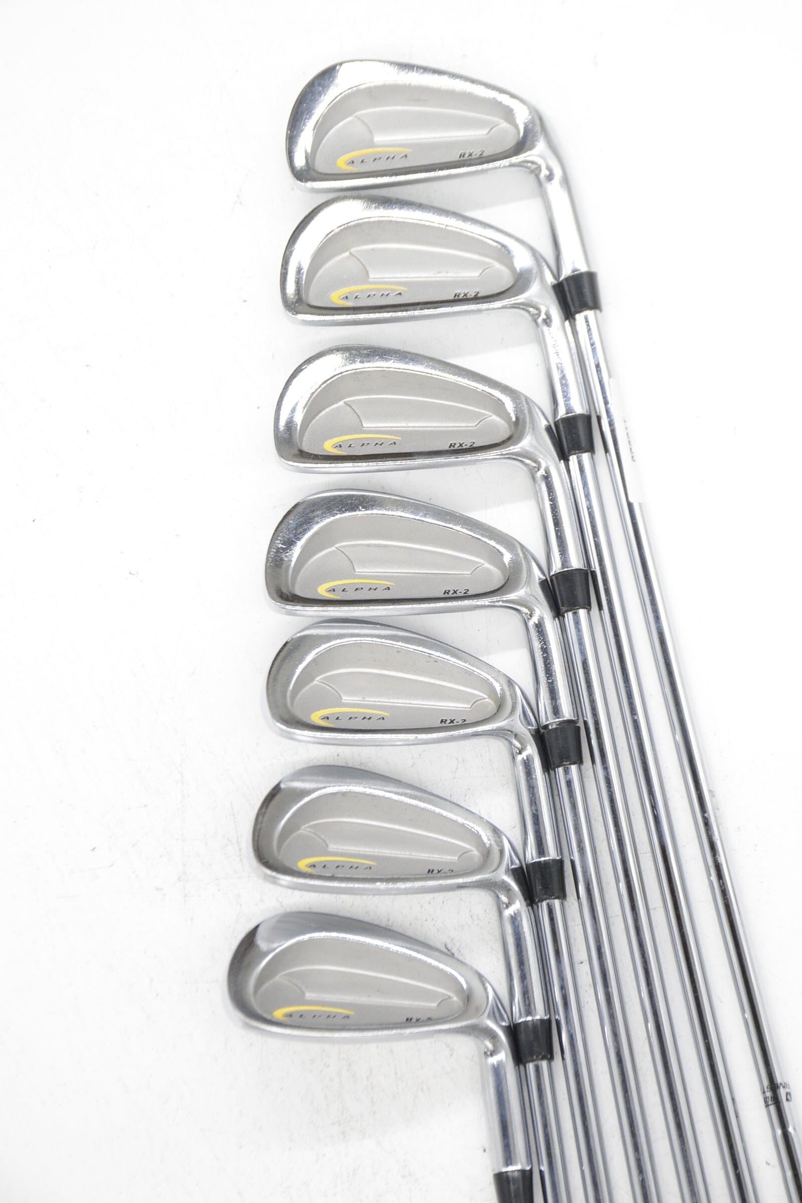 Alpha RX-2 4-PW Iron Set R Flex +0.5" Golf Clubs GolfRoots
