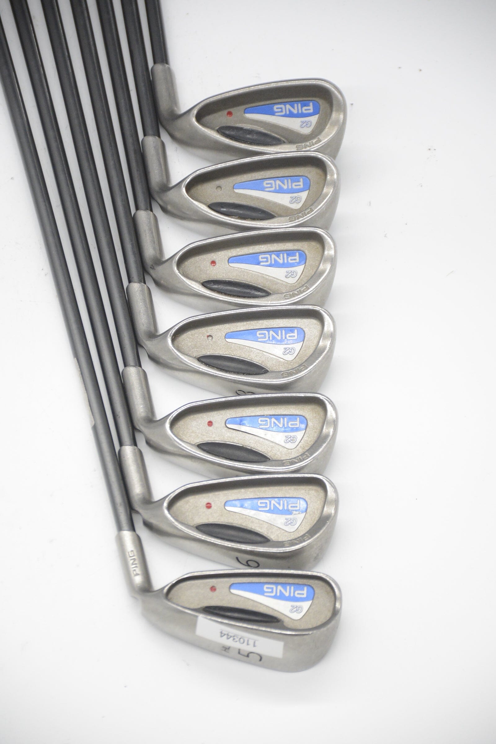 Ping G2 5-PW, SW Iron Set R Flex -1" Golf Clubs GolfRoots