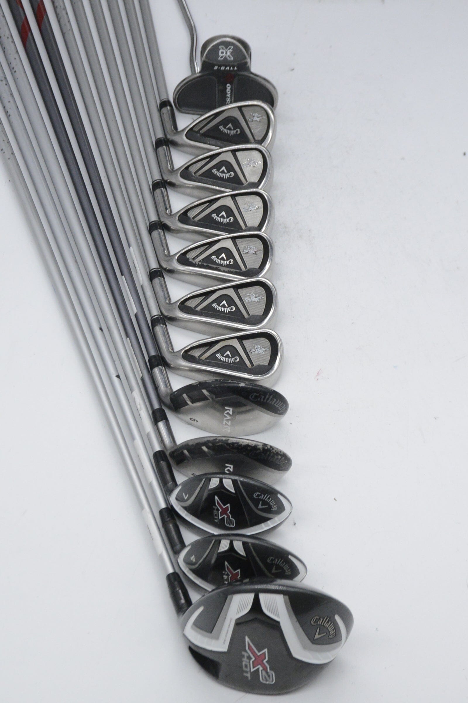 Women's Callaway X2 Hot Mixed Full Set W Flex -0.5" Golf Clubs GolfRoots