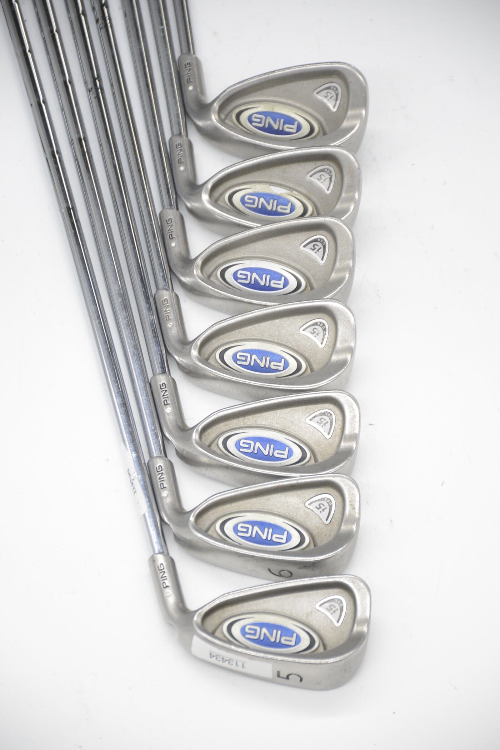 Ping I5 5-UW Iron Set S Flex +0.25" Golf Clubs GolfRoots