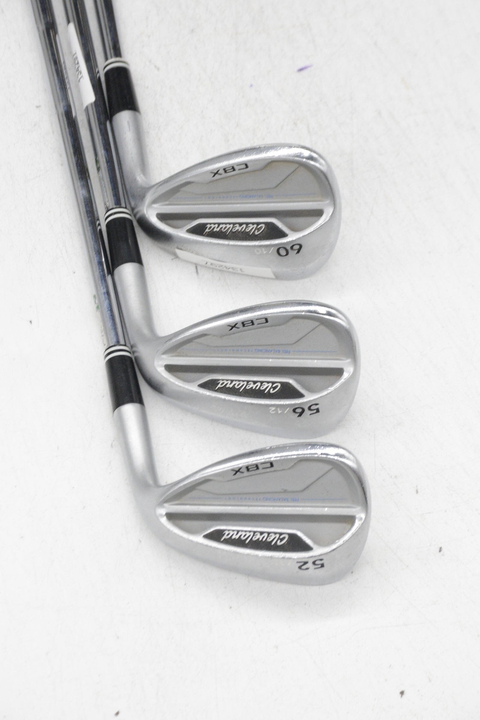 Cleveland CBX 52, 56, 60 Degree Wedge Set Wedge Flex Golf Clubs GolfRoots