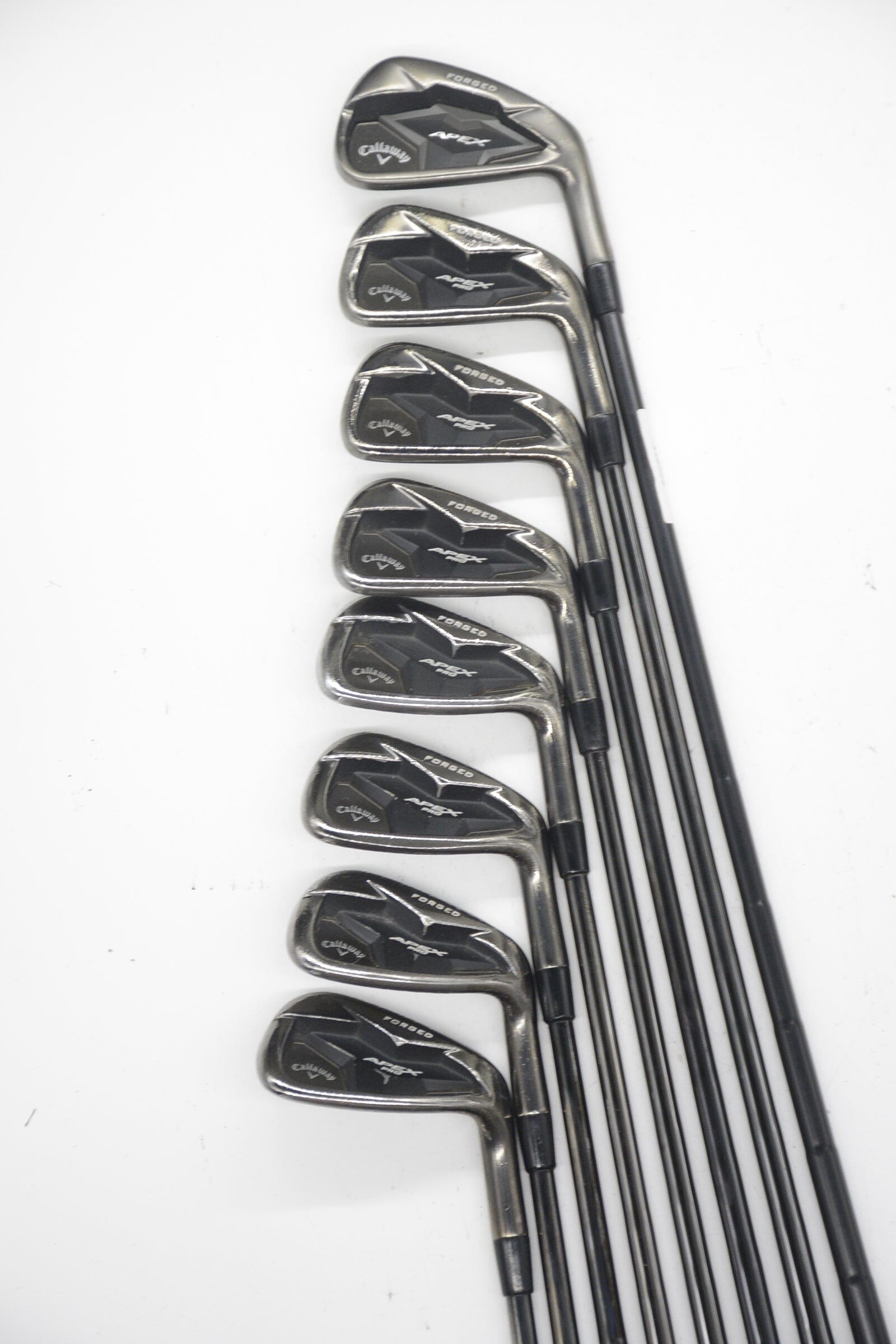 Callaway Apex Pro Smoke 19 4-AW Iron Set X Flex Std Length Golf Clubs GolfRoots