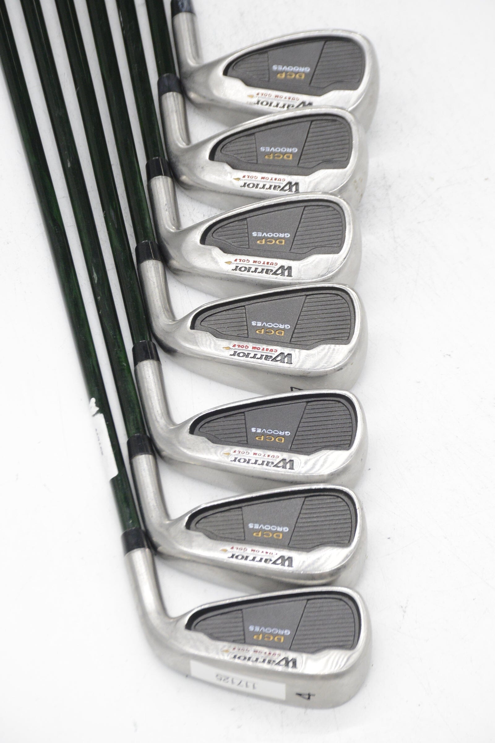 Warrior DCP Grooves 4-PW Iron Set S Flex +0.25" Golf Clubs GolfRoots