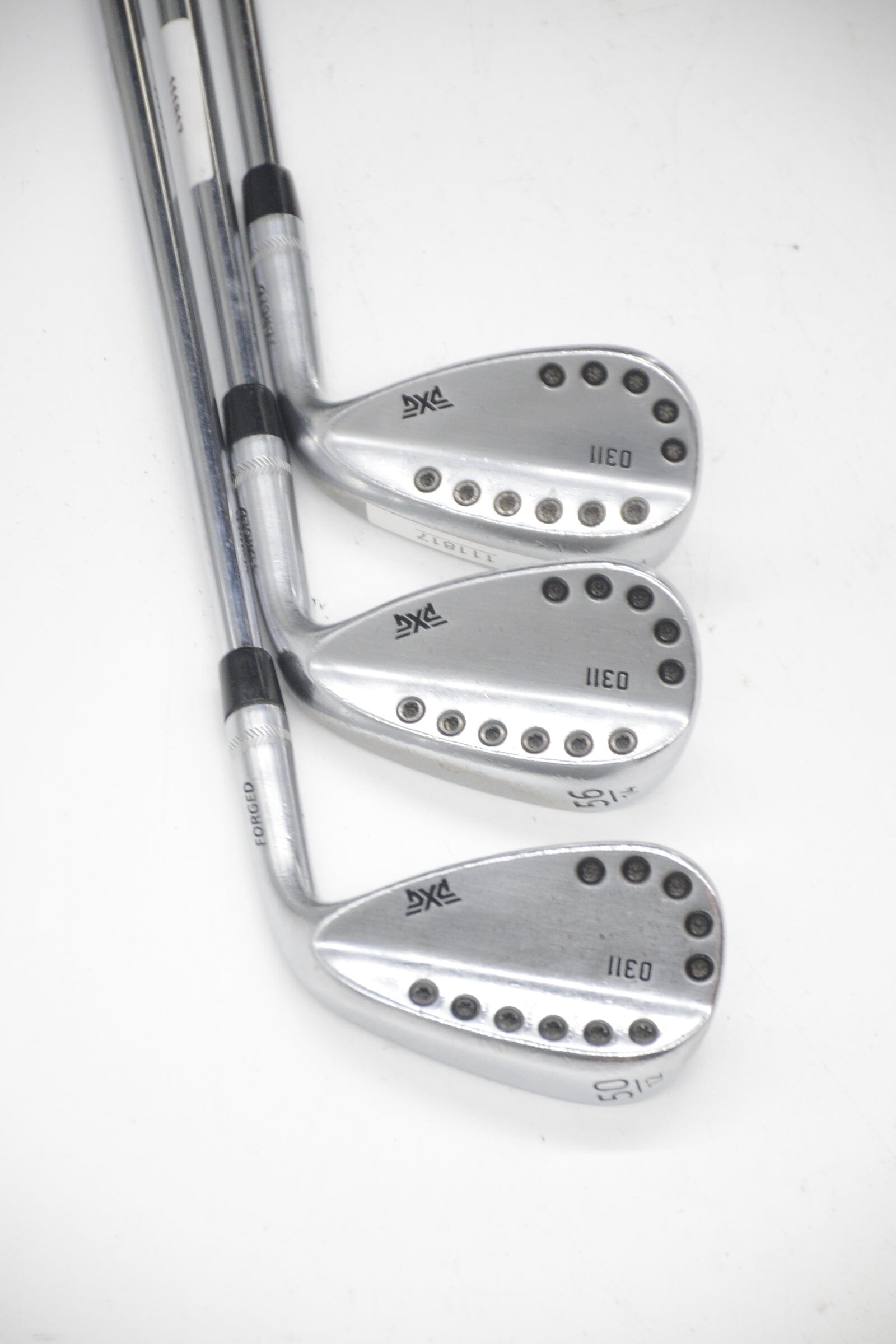 PXG 0311 Forged 50, 56, 60 Degree Wedge Set R Flex Golf Clubs GolfRoots