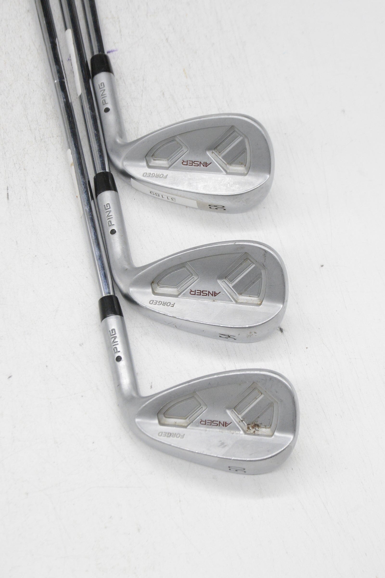 Ping Anser Forged 50, 54, 58 Degree Wedge Set R Flex Golf Clubs GolfRoots