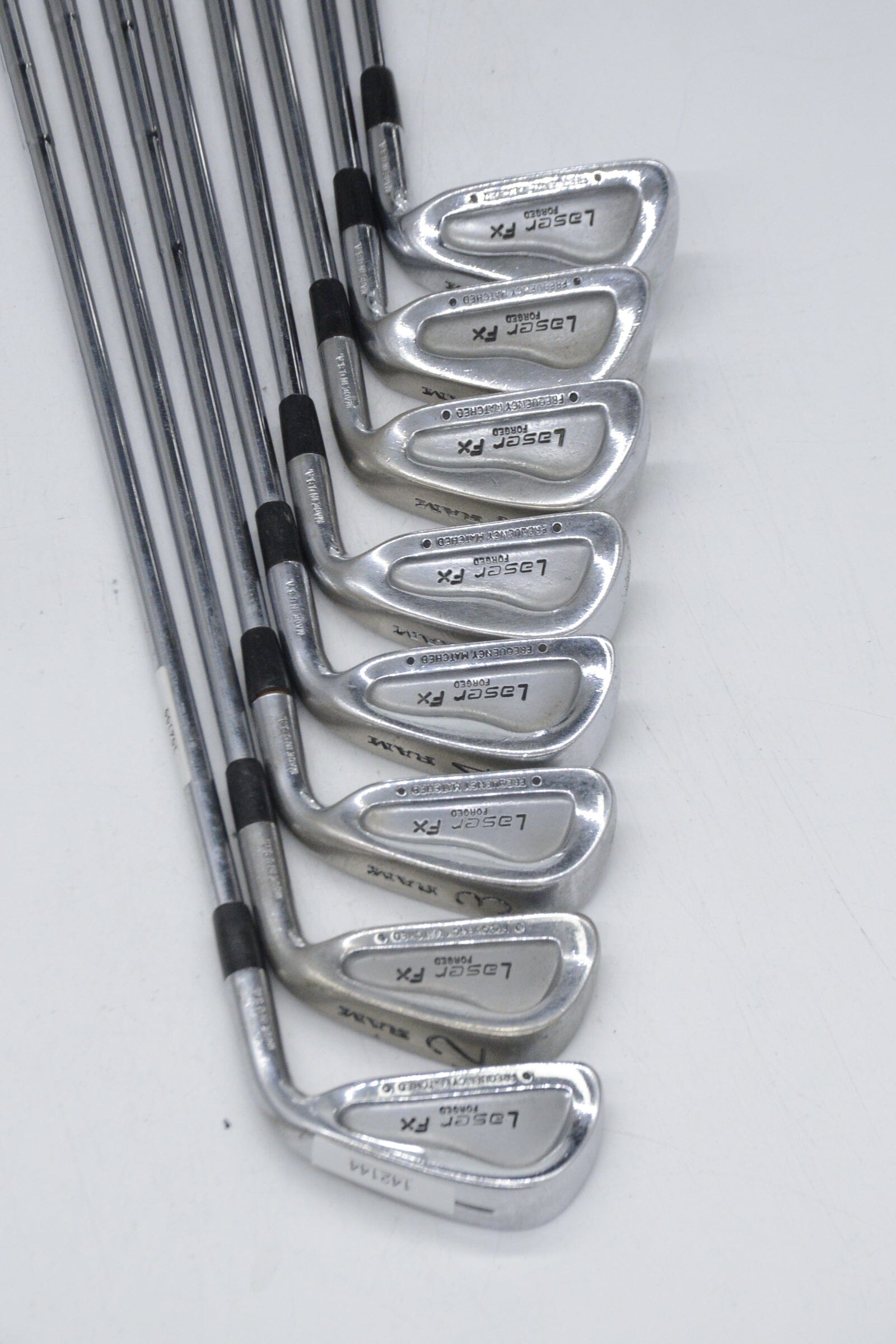 Ram Laser Fx Forged 1-4, 6-9 Iron Set R Flex -0.25" Golf Clubs GolfRoots