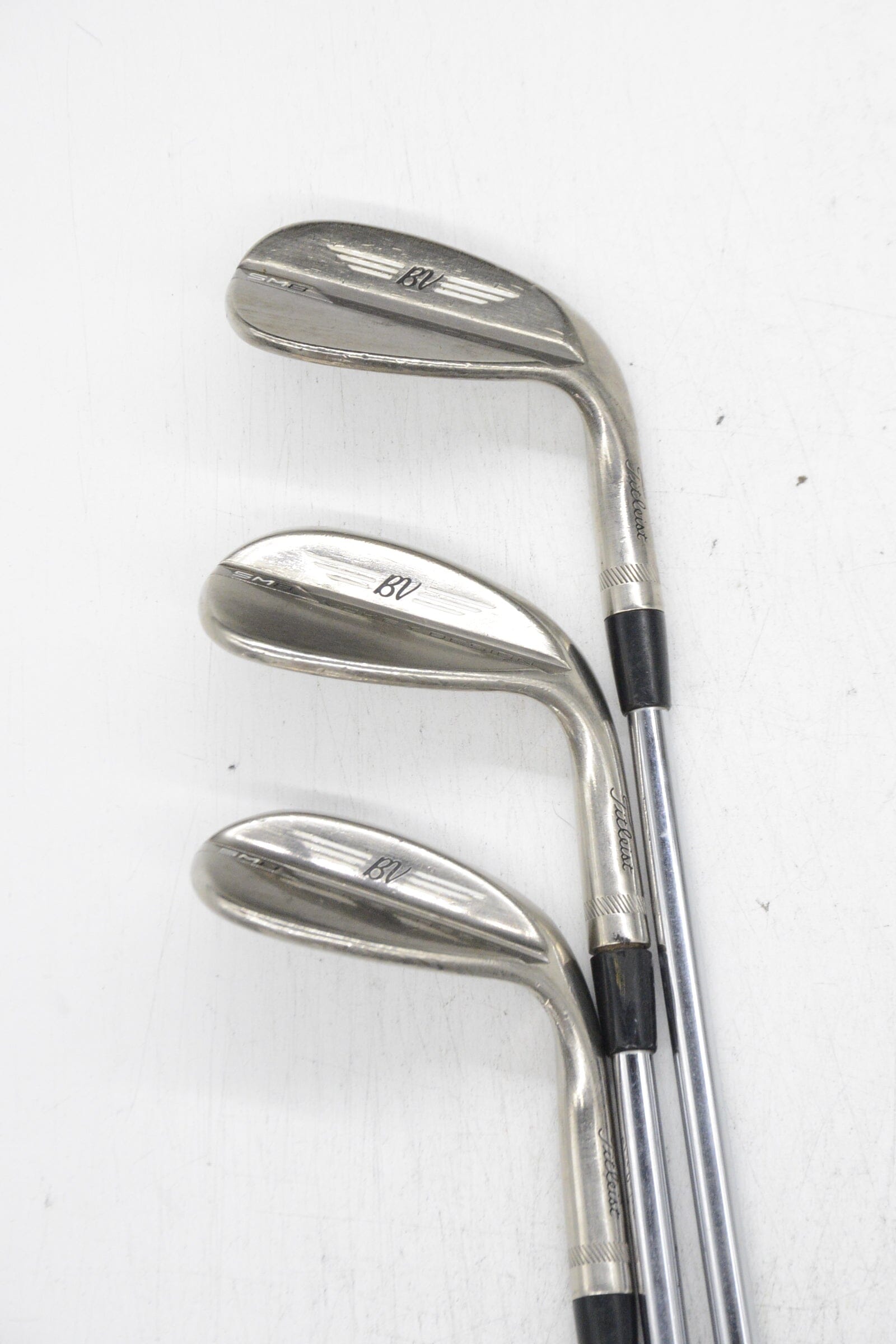 Titleist Vokey SM8 Brushed Steel 50, 54, 60 Degree Wedge Set Wedge Flex