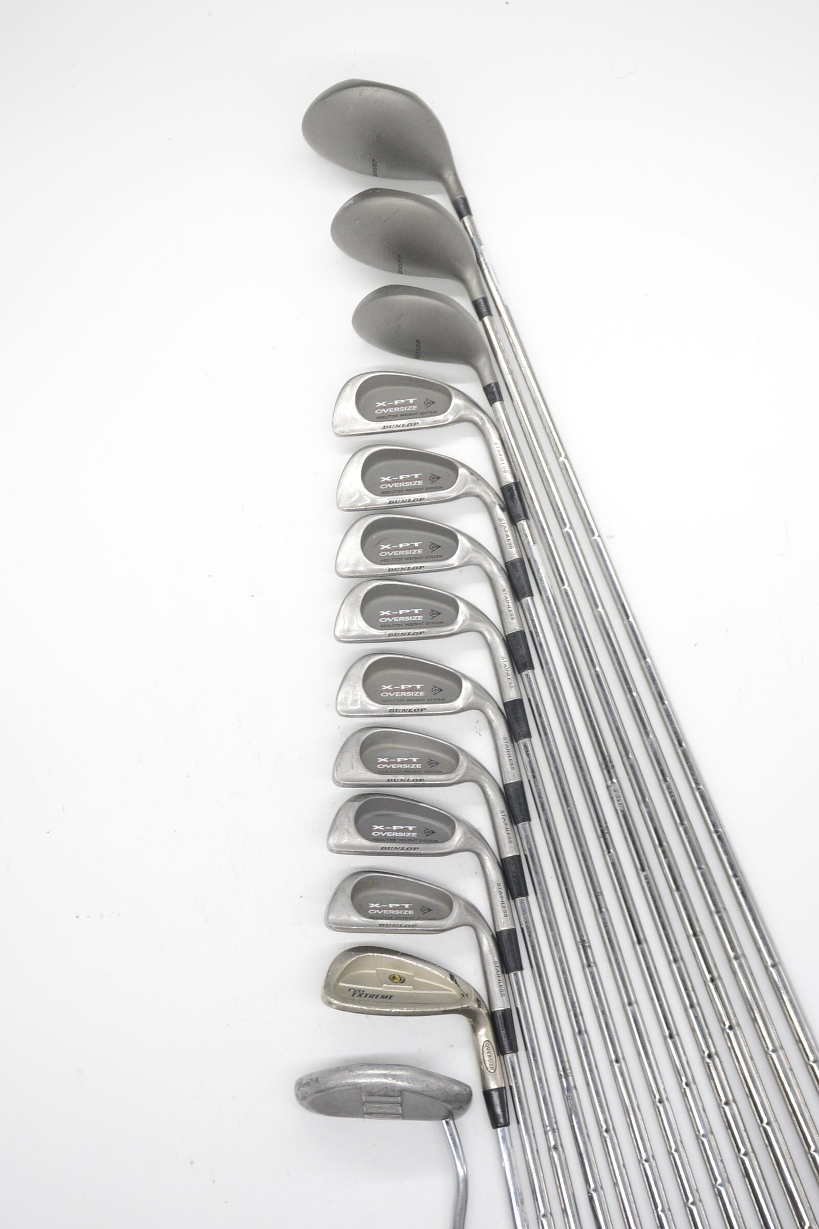 MaxFli Dunlop X-PT Oversize Mixed Full Set S Flex Std Length Golf Clubs GolfRoots