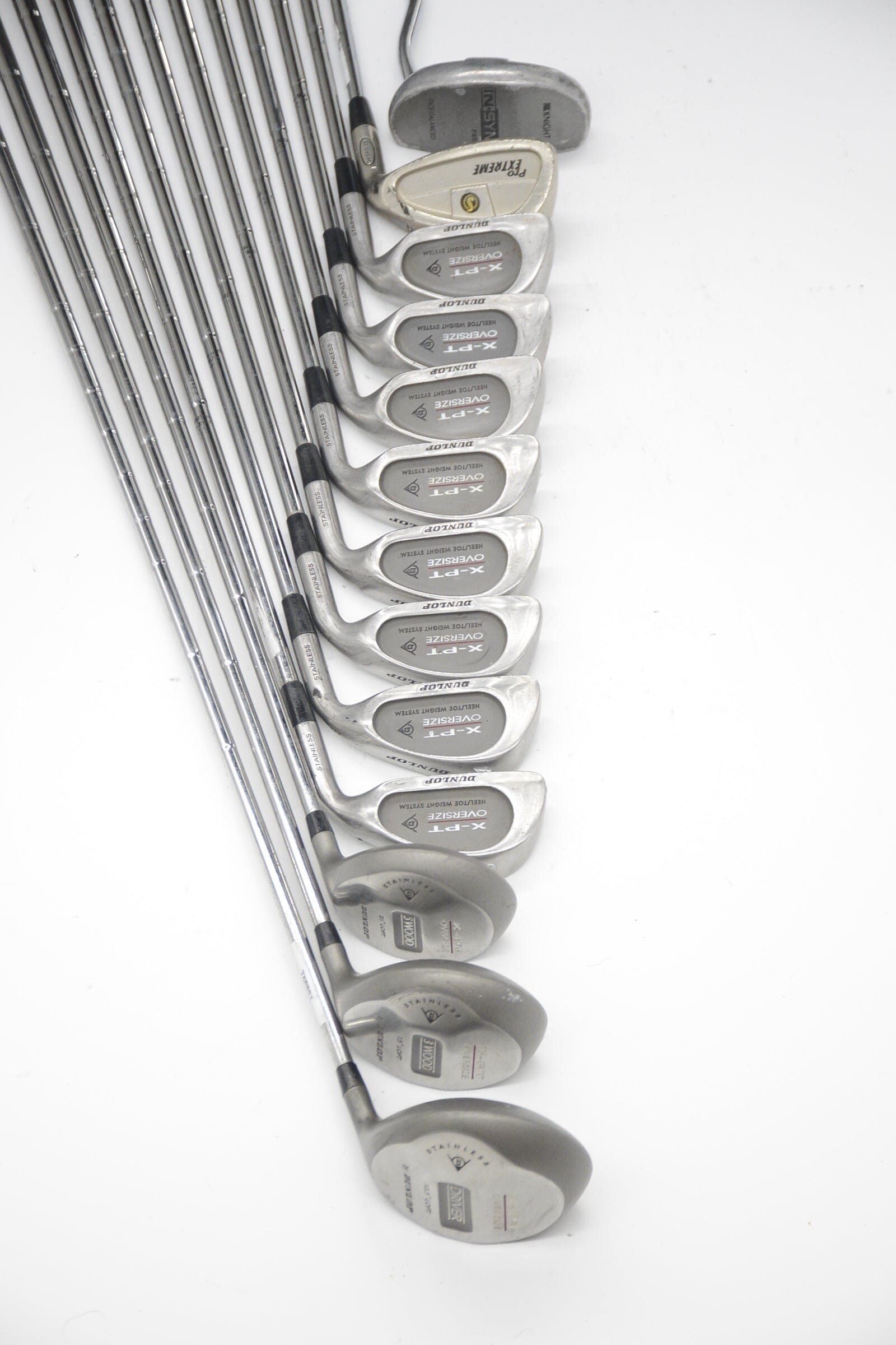 MaxFli Dunlop X-PT Oversize Mixed Full Set S Flex Std Length Golf Clubs GolfRoots
