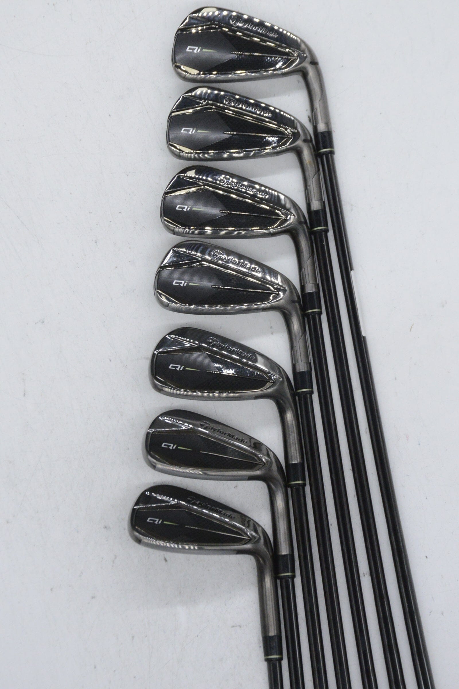 TaylorMade Qi Gunmetal 5-AW Iron Set R Flex +0.5" Golf Clubs GolfRoots