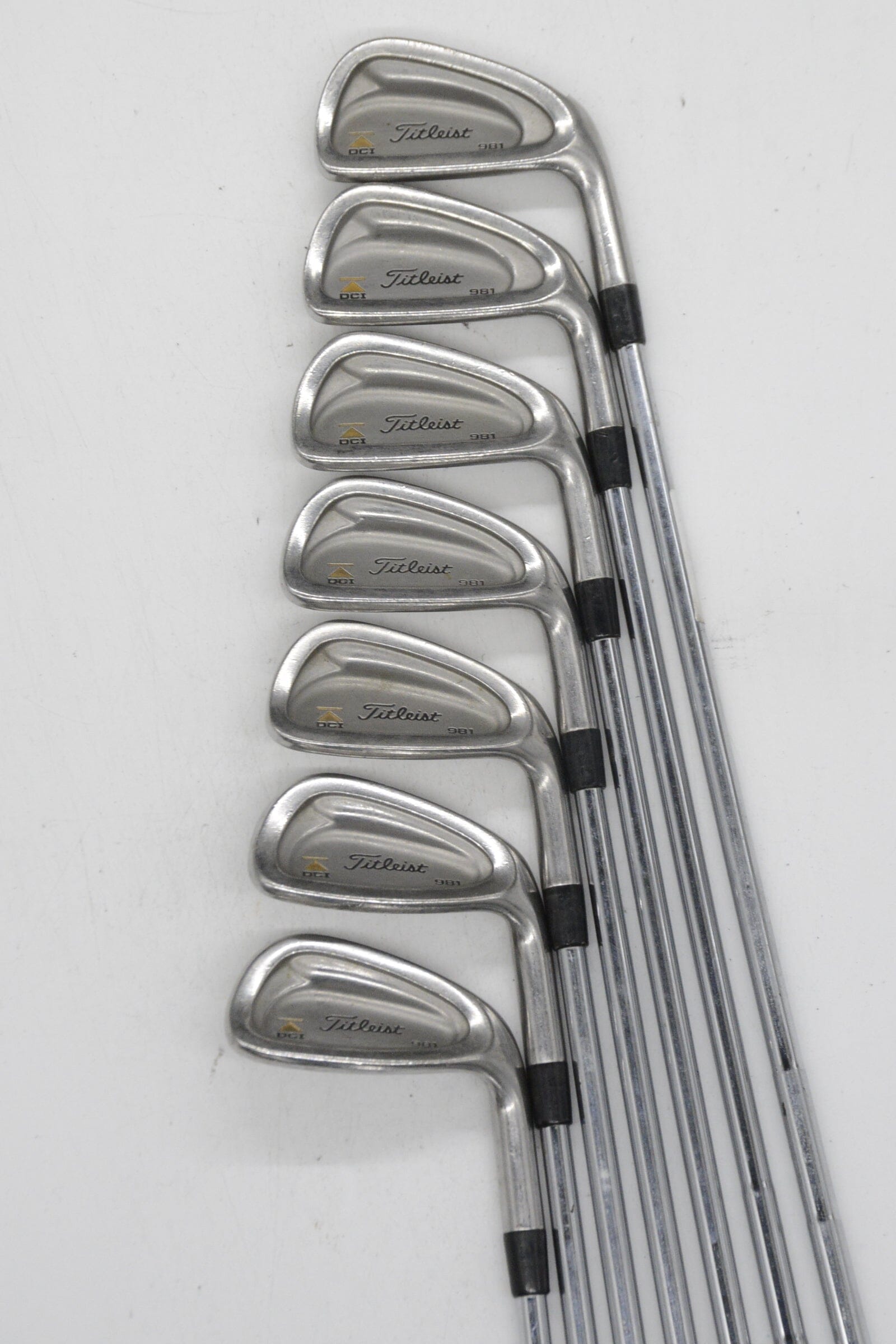 Titleist DCI 981 3-9 Iron Set S Flex Std Length Golf Clubs GolfRoots