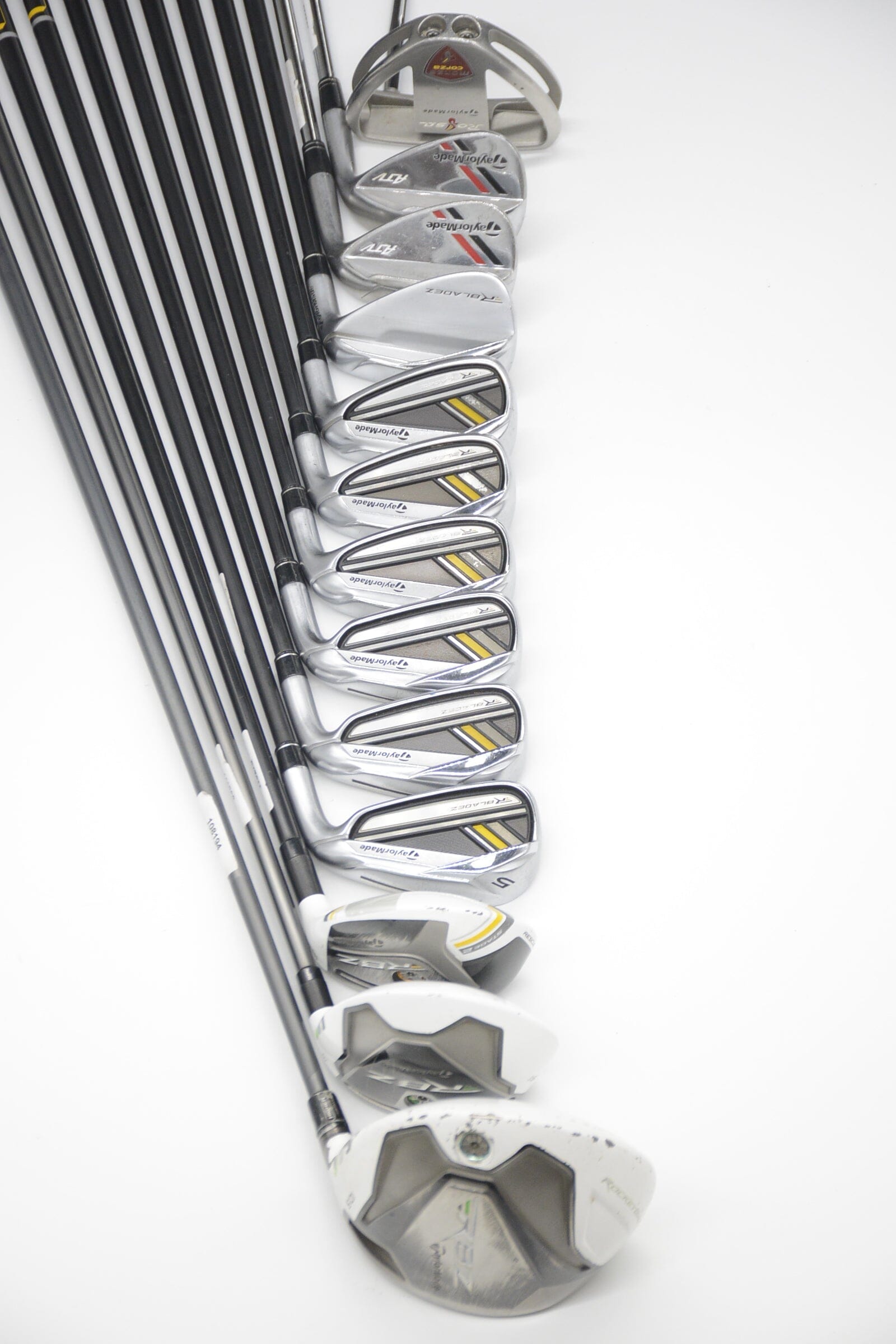 TaylorMade Rbladez Mixed Full Set R Flex -0.25" Golf Clubs GolfRoots