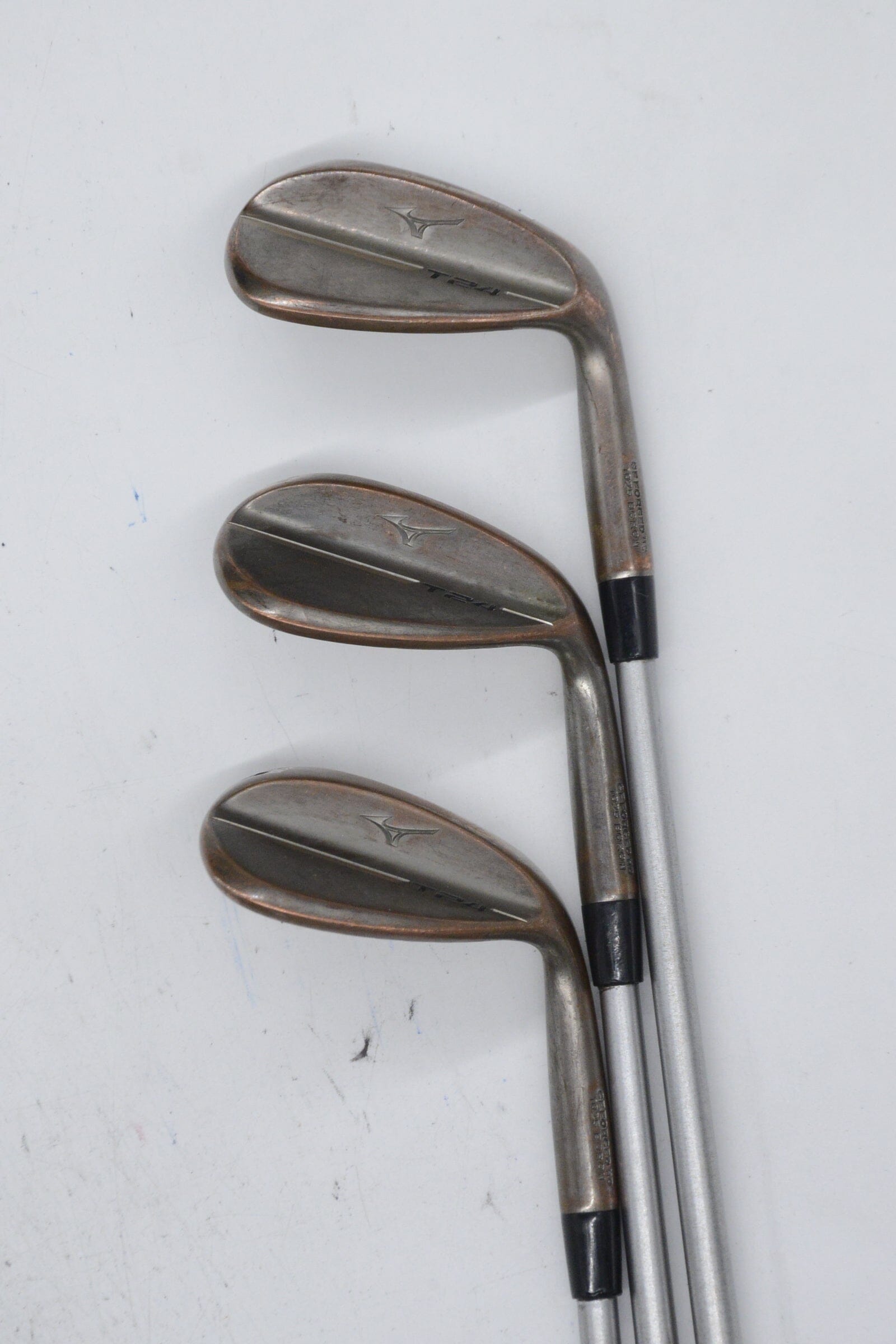 Mizuno T24 Denim Copper 50, 54, 58 Degree Wedge Set R Flex Golf Clubs GolfRoots