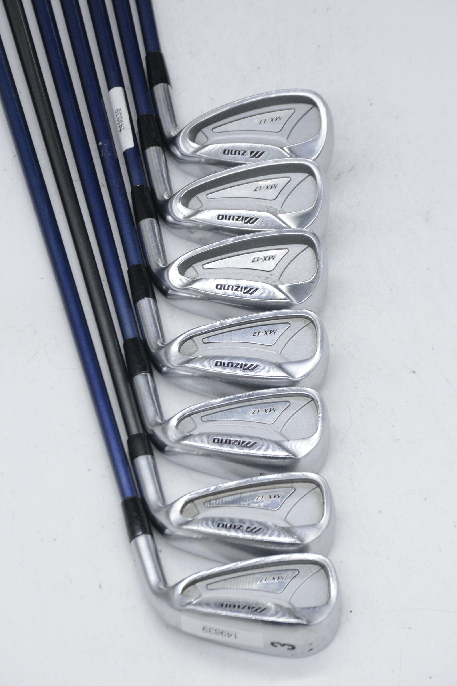 Mizuno MX 17 3-6, 8-PW Iron Set R Flex +0.25" Golf Clubs GolfRoots