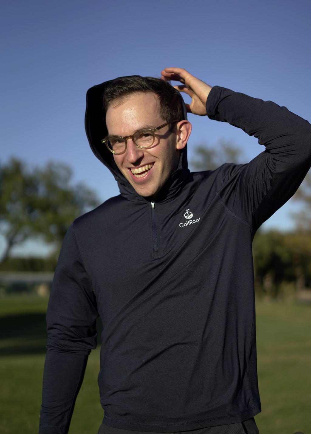 GolfRoots Fall Quarter-Zip Hoodie GolfRoots