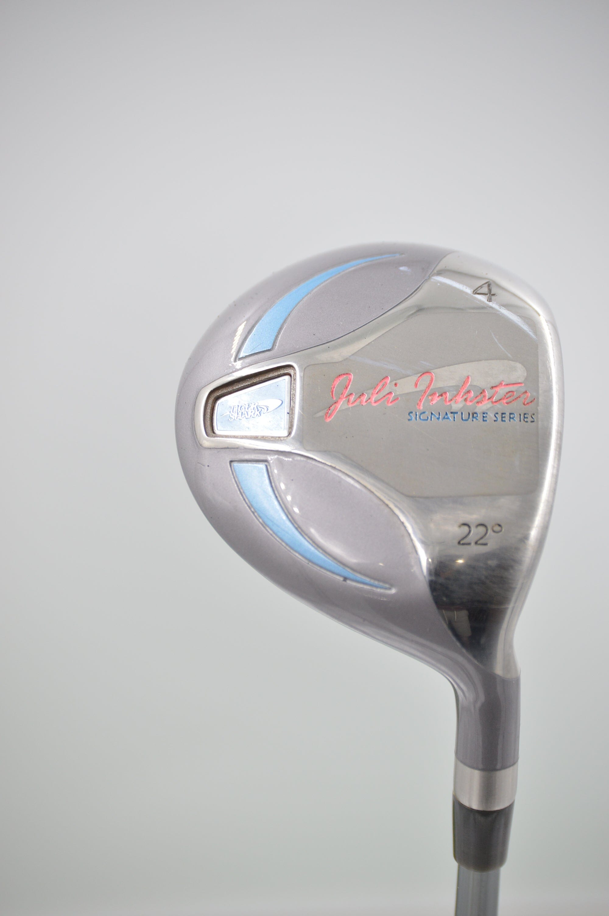 Women's Juli Inkster Tiger Shark 4 Wood W Flex Golf Clubs GolfRoots
